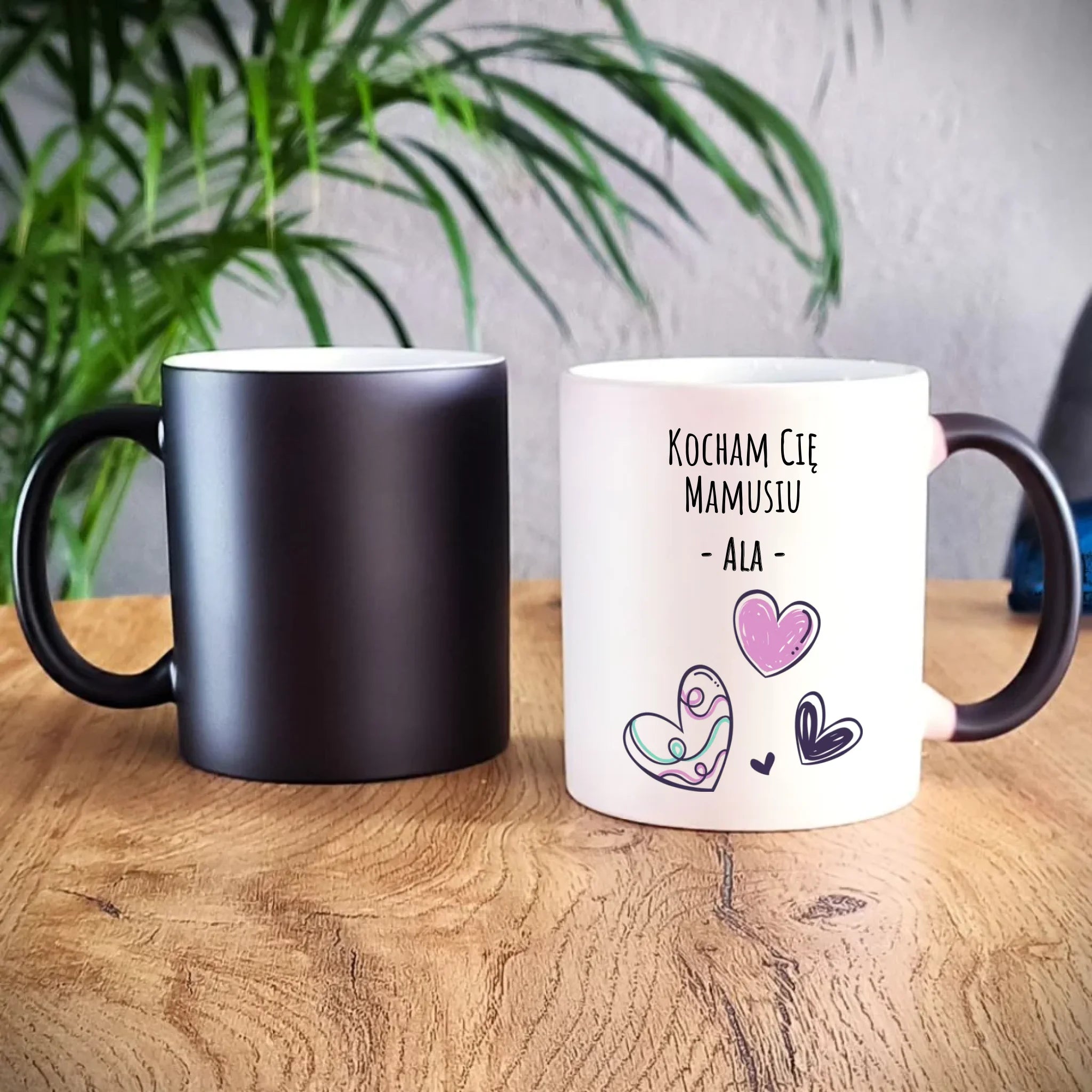 Kubek magiczny dla mamy - Kocham Cię Mamusiu - personalizowany DM05 - StoryCups.pl