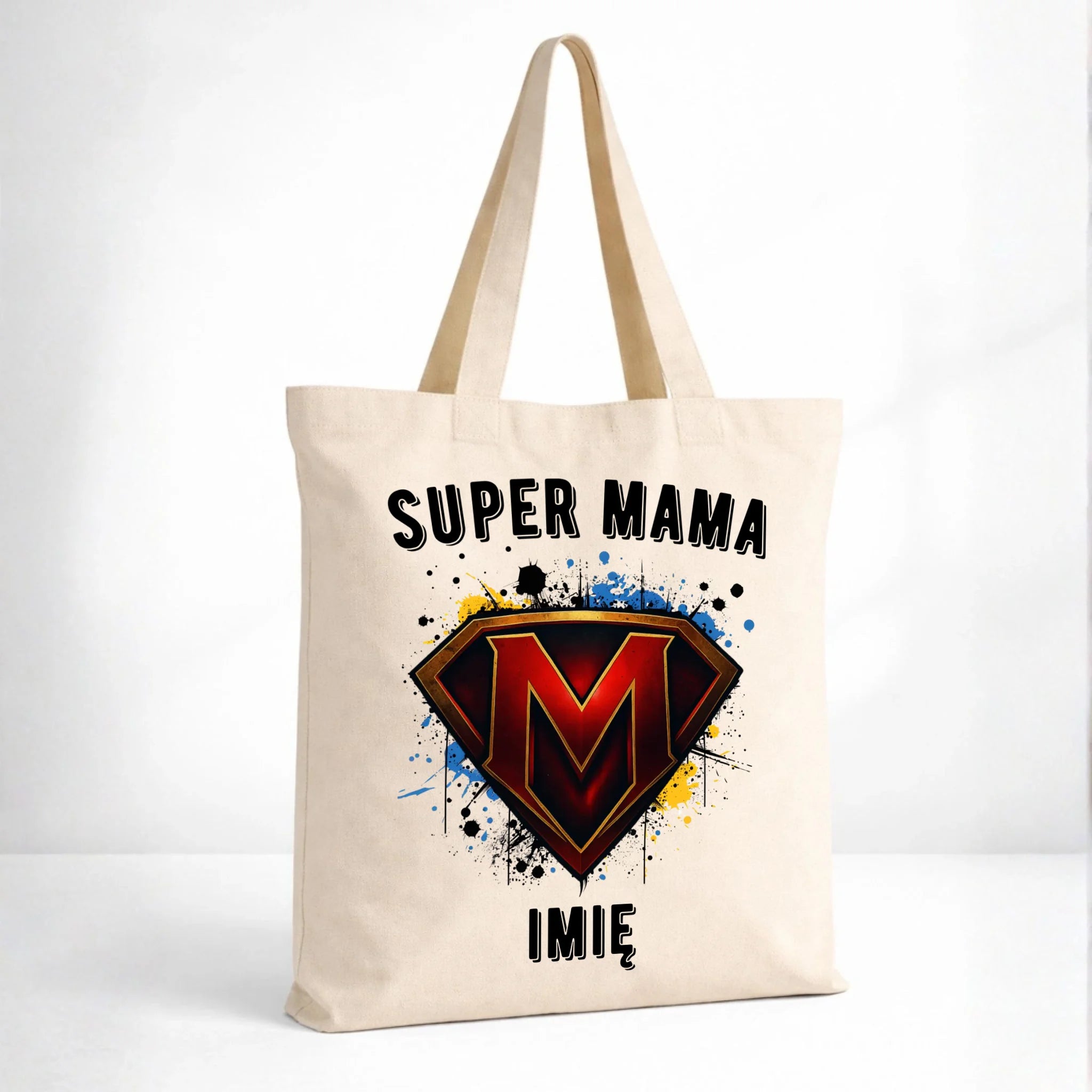 Torba dla mamy - Super Mama - personalizowana DM07 - StoryCups.pl