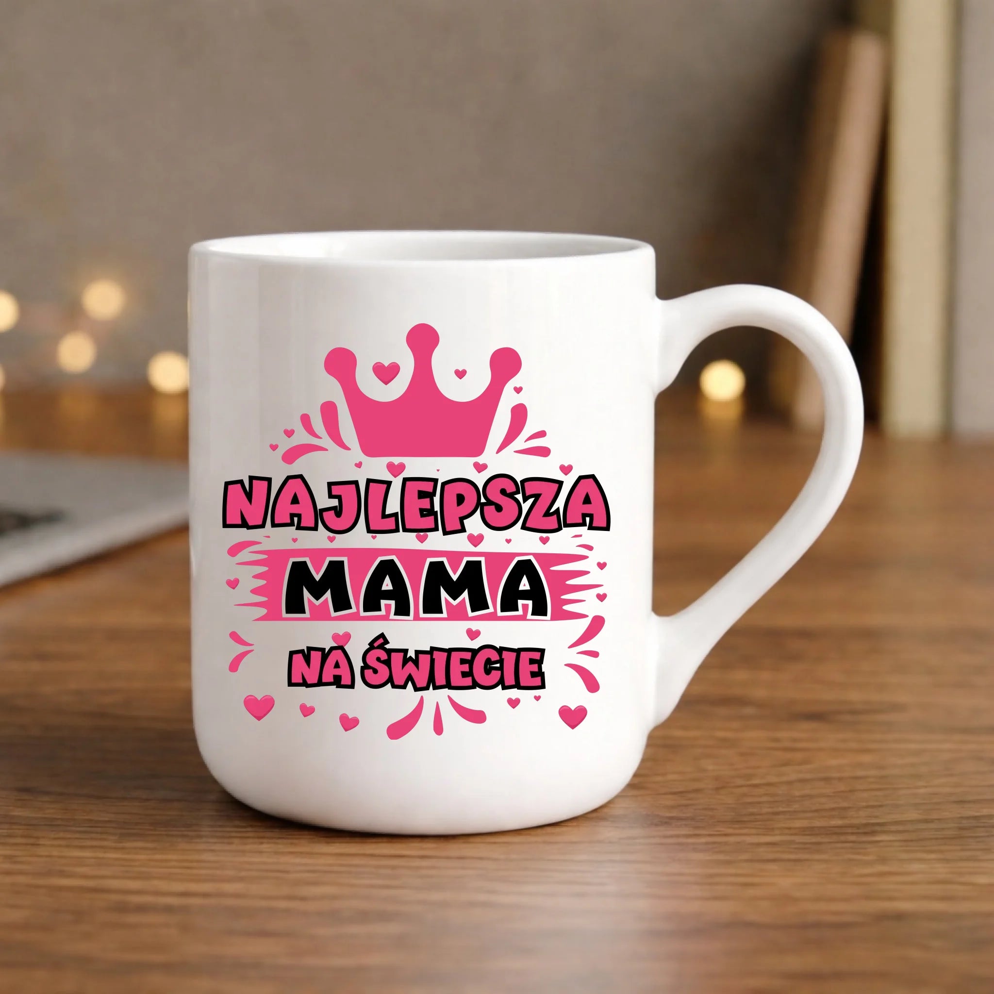 Kubek elegant dla mamy - Najlepsza mama na Świecie DM08 - StoryCups.pl