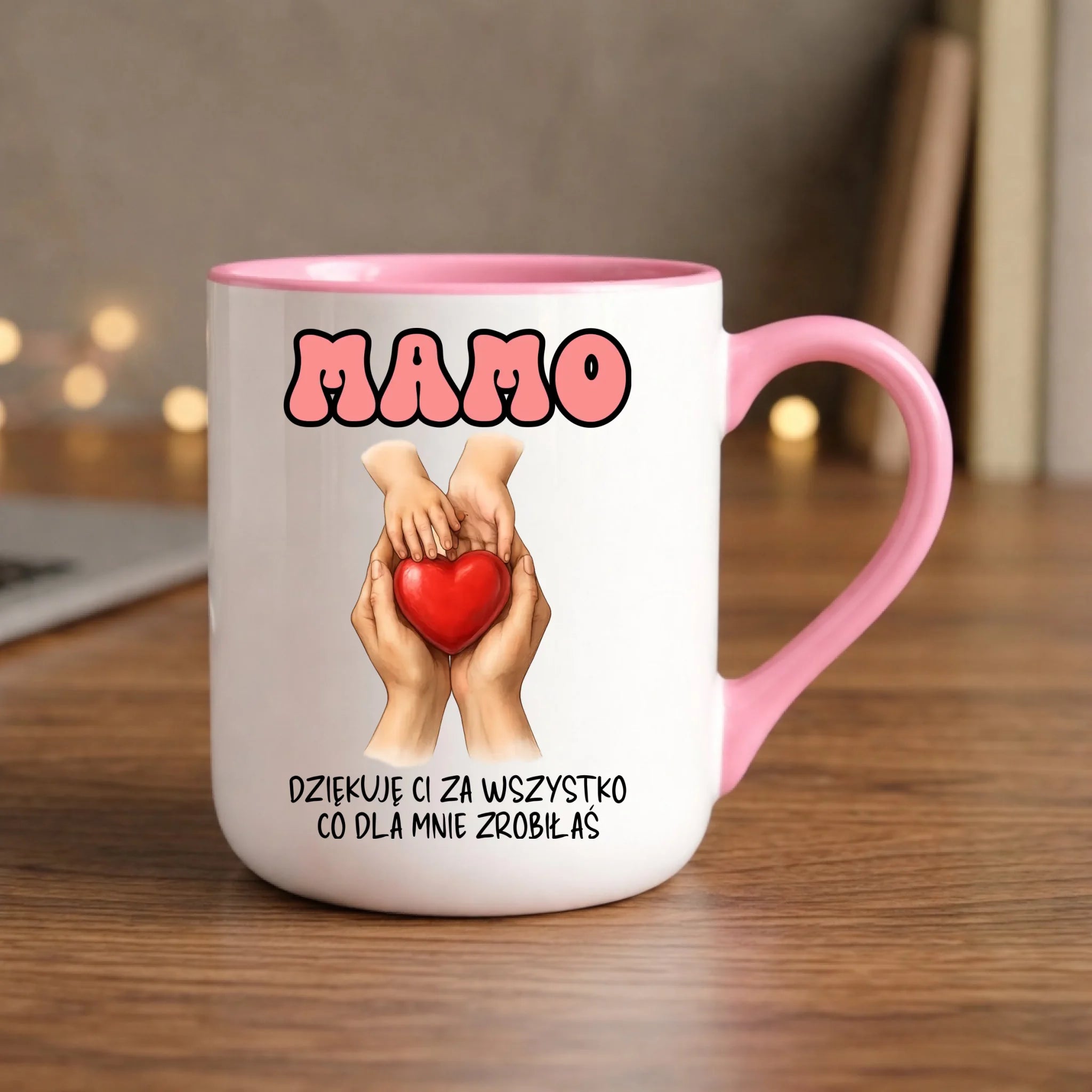 Kubek elegant dla mamy - Dziękuję Ci za wszystko DM11 - StoryCups.pl