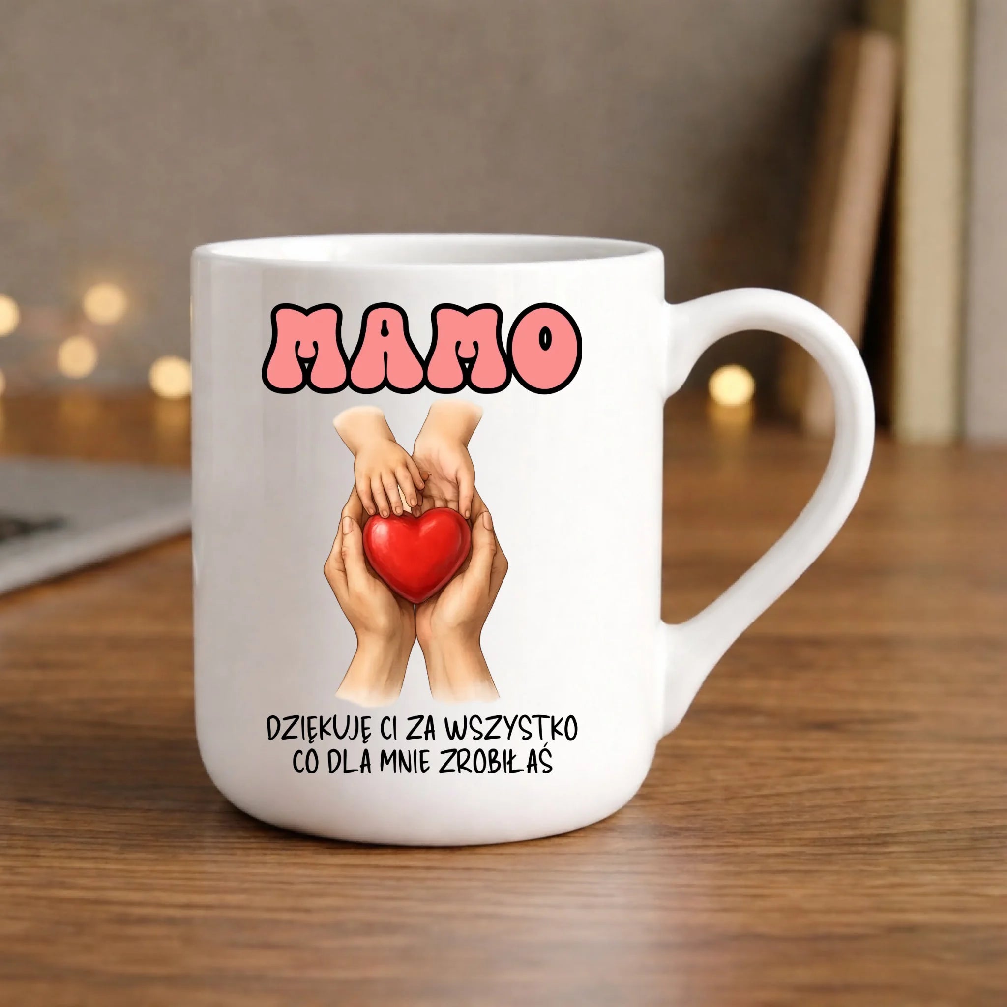 Kubek elegant dla mamy - Dziękuję Ci za wszystko DM11 - StoryCups.pl