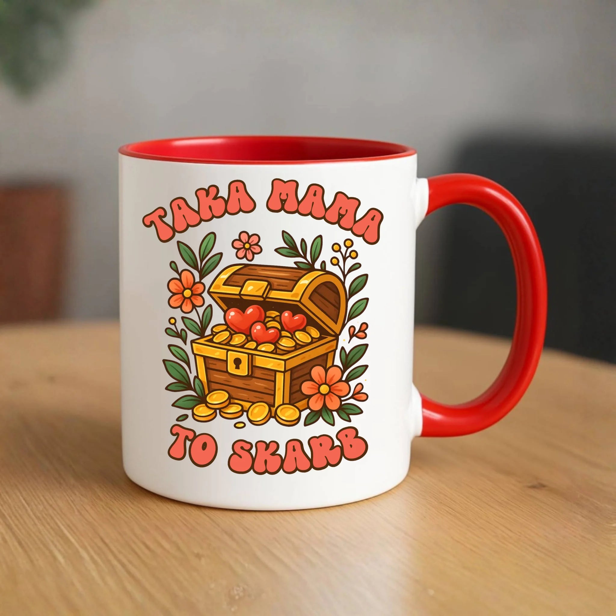 Kubek dla mamy - Taka mama to skarb DM12 - StoryCups.pl