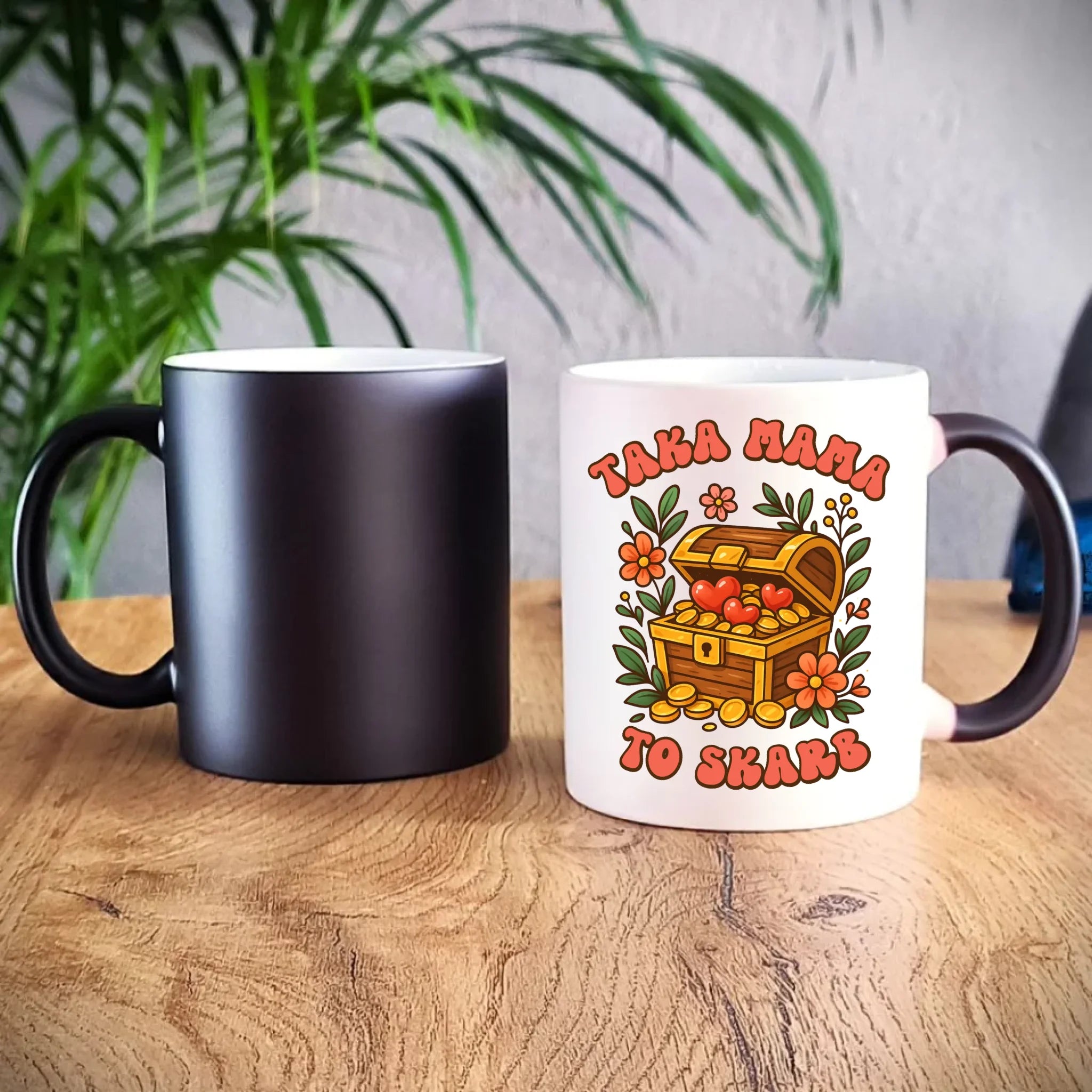 Kubek magiczny dla mamy - Taka mama to skarb DM12 - StoryCups.pl