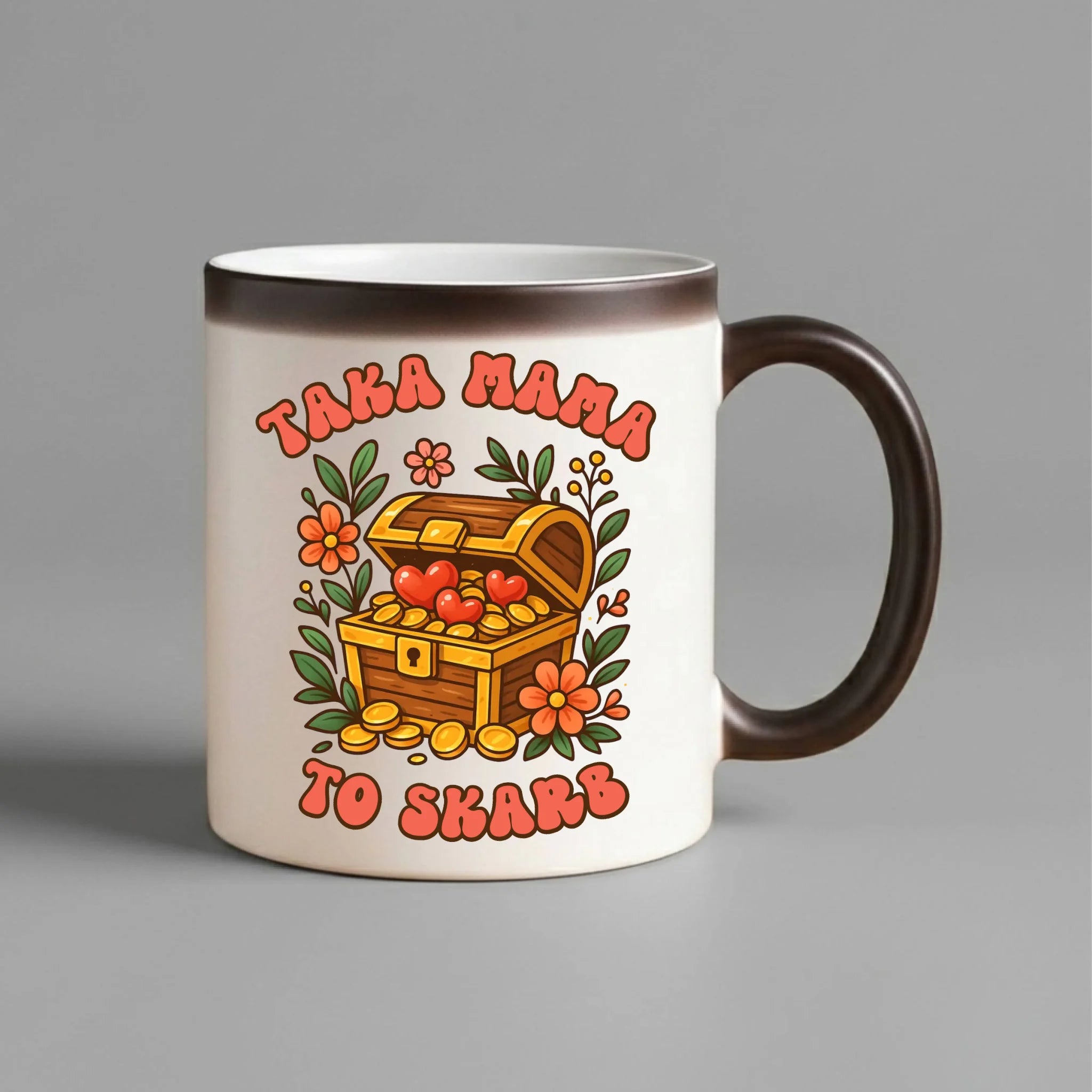 Kubek magiczny dla mamy - Taka mama to skarb DM12 - StoryCups.pl