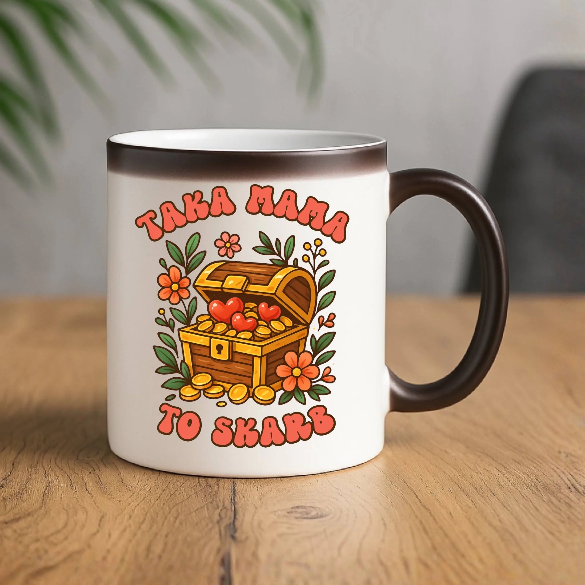 Kubek magiczny dla mamy - Taka mama to skarb DM12 - StoryCups.pl