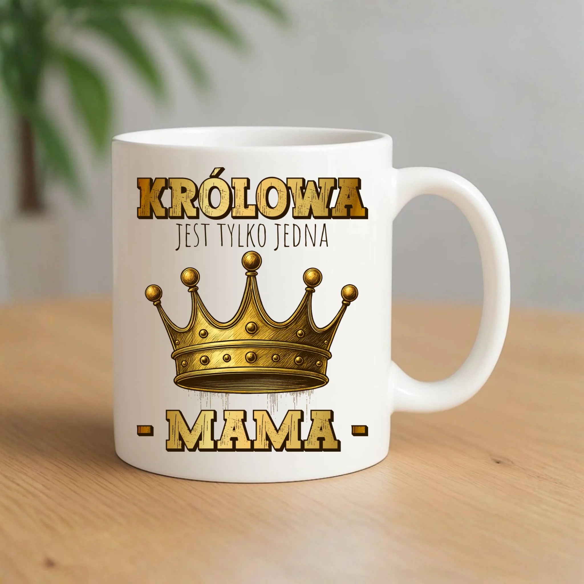 Kubek dla mamy - Królowa jest tylko jedna Mama DM13 - StoryCups.pl