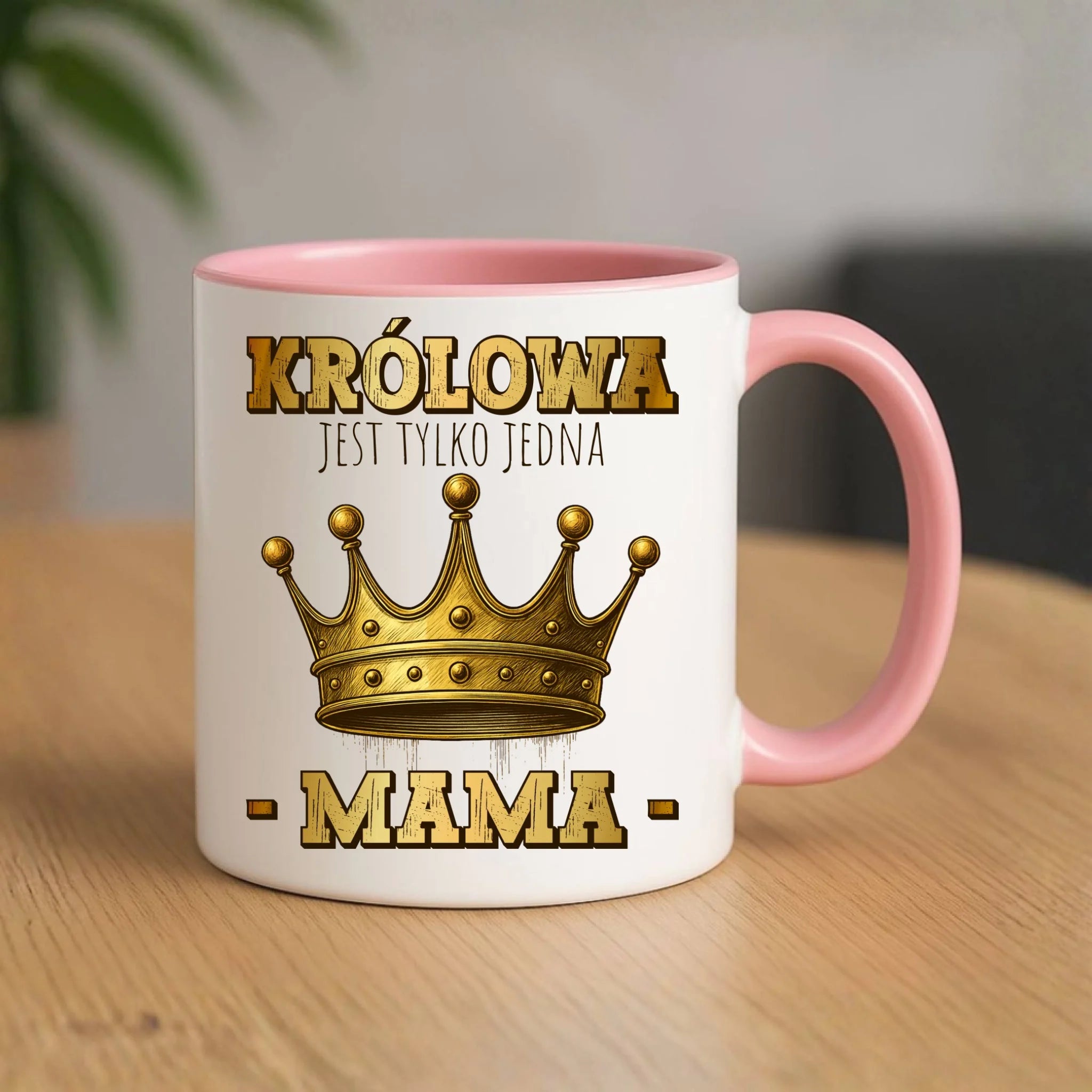 Kubek dla mamy - Królowa jest tylko jedna Mama DM13 - StoryCups.pl