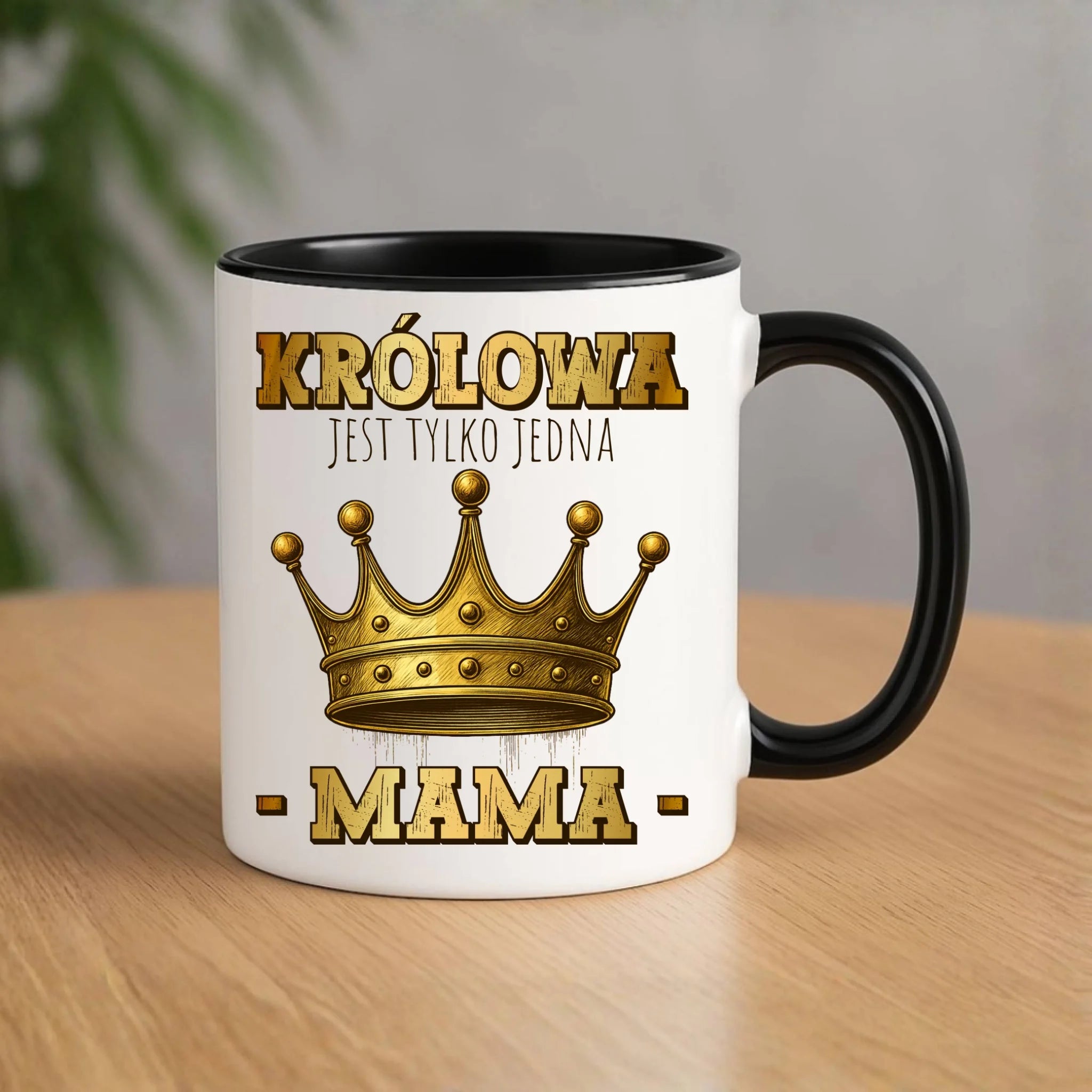 Kubek dla mamy - Królowa jest tylko jedna Mama DM13 - StoryCups.pl