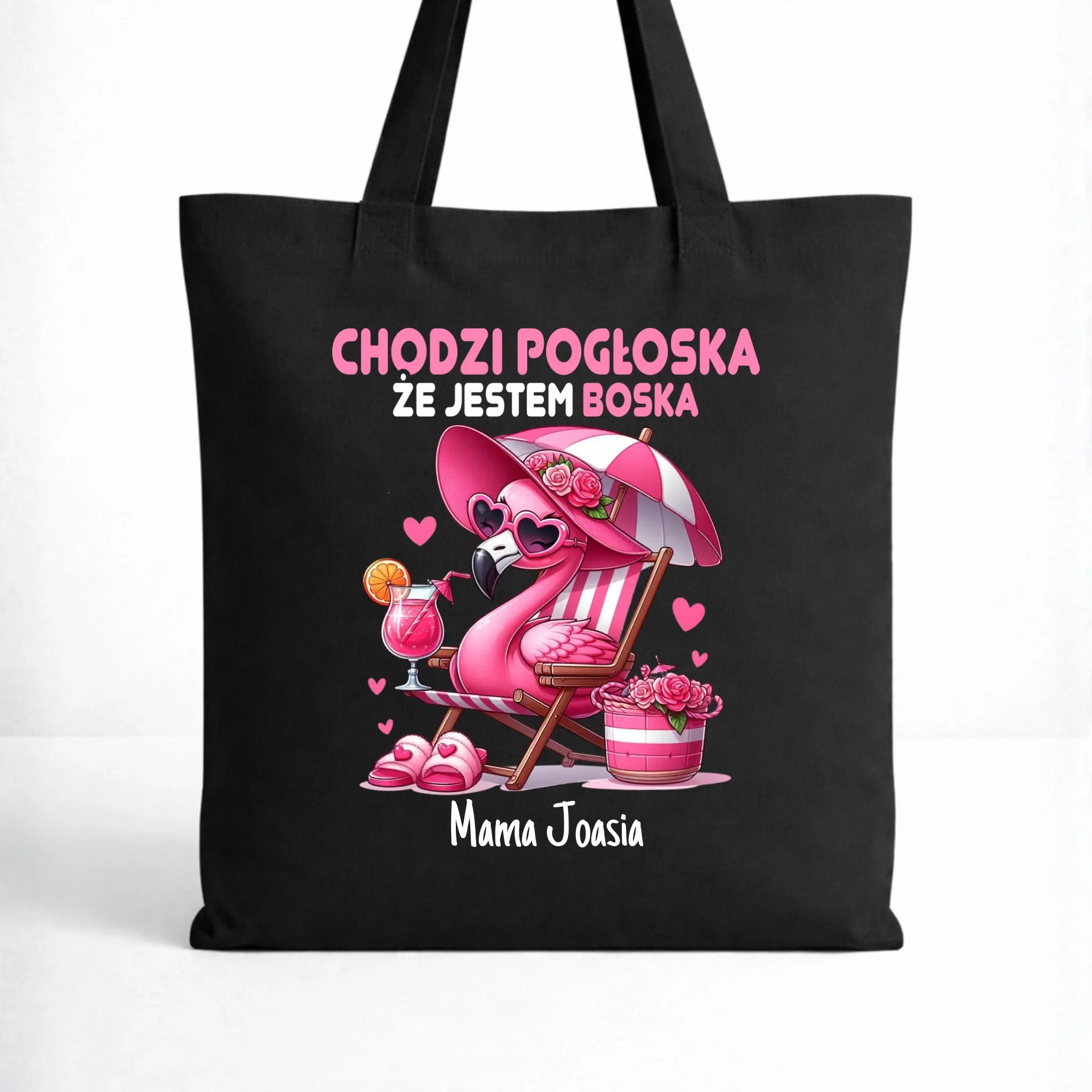 Torba dla mamy - Chodzi pogłoska, że jestem boska - personalizowana DM14 - StoryCups.pl