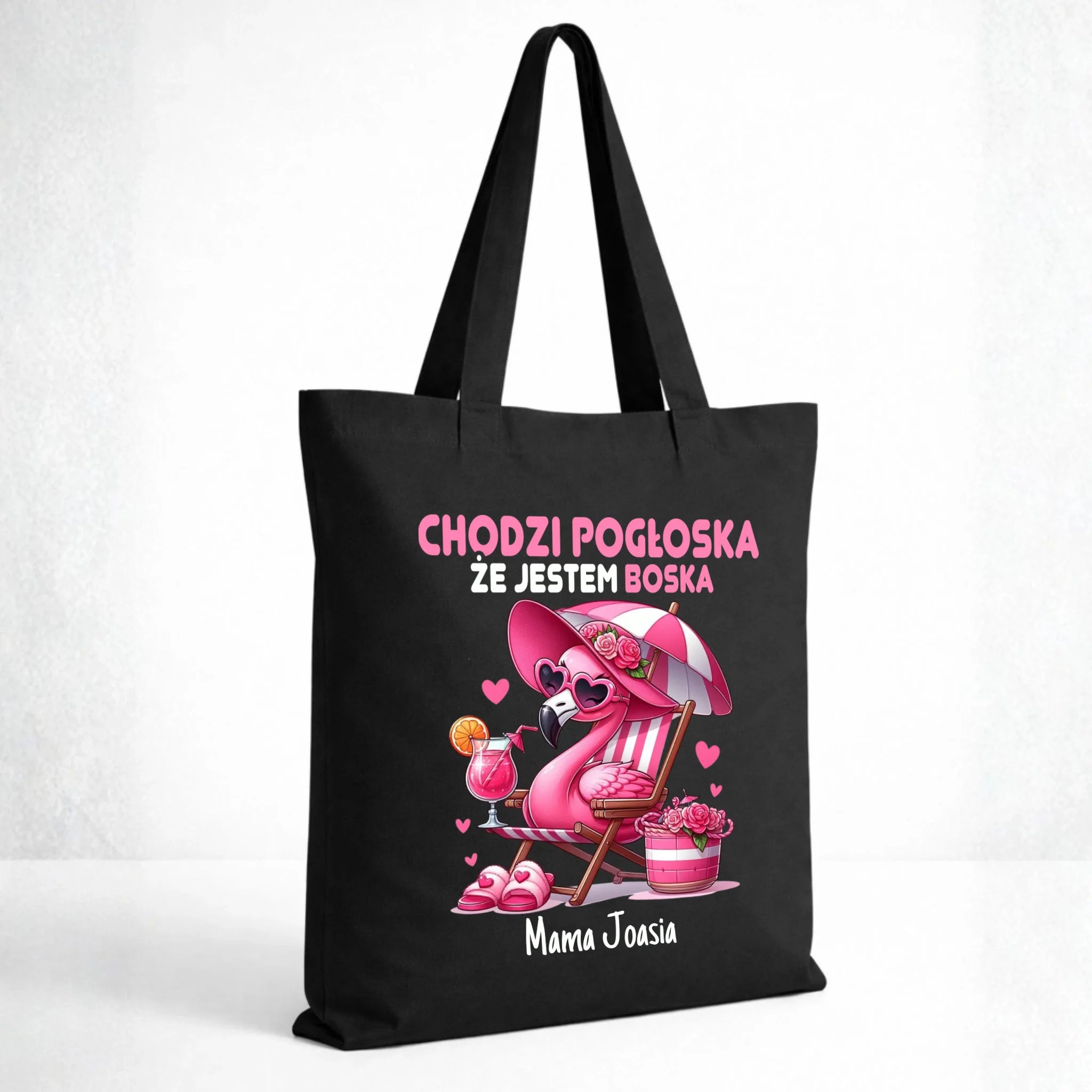 Torba dla mamy - Chodzi pogłoska, że jestem boska - personalizowana DM14 - StoryCups.pl