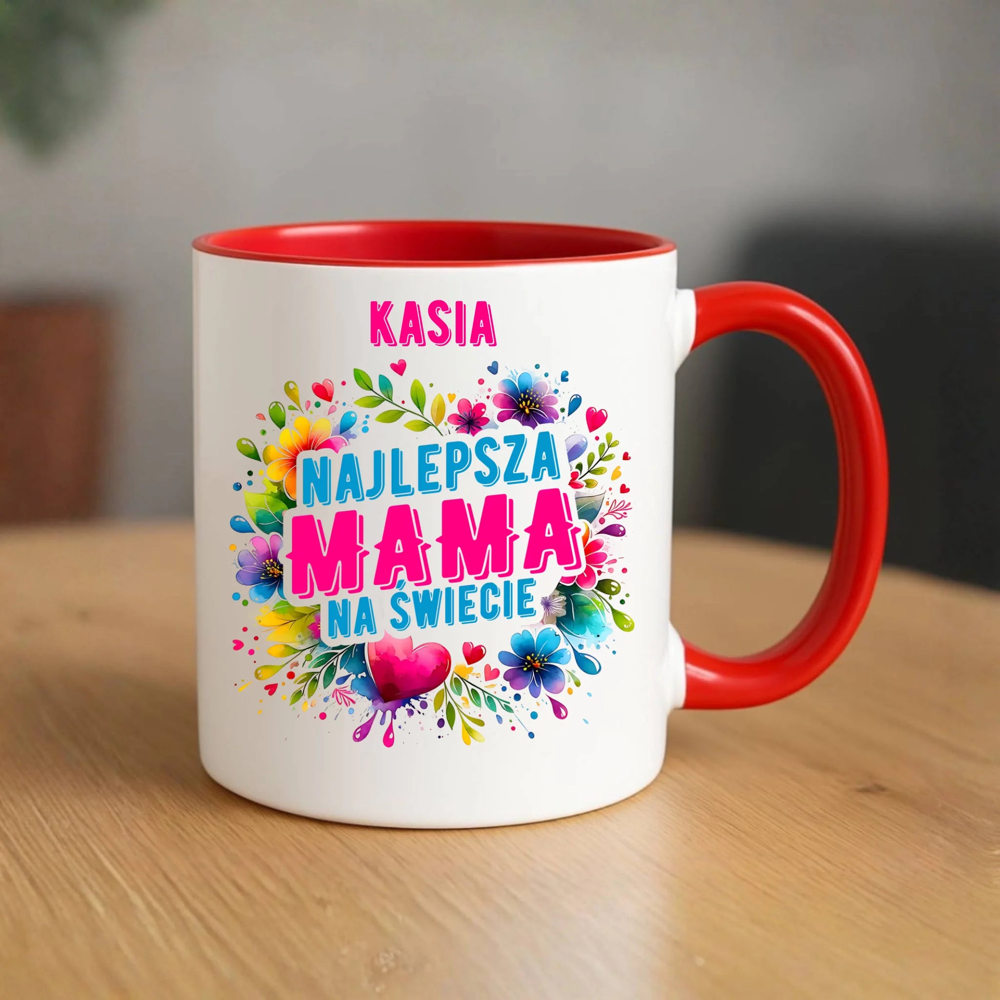 Kubek dla mamy - Najlepsza Mama - personalizowany DM15 - StoryCups.pl