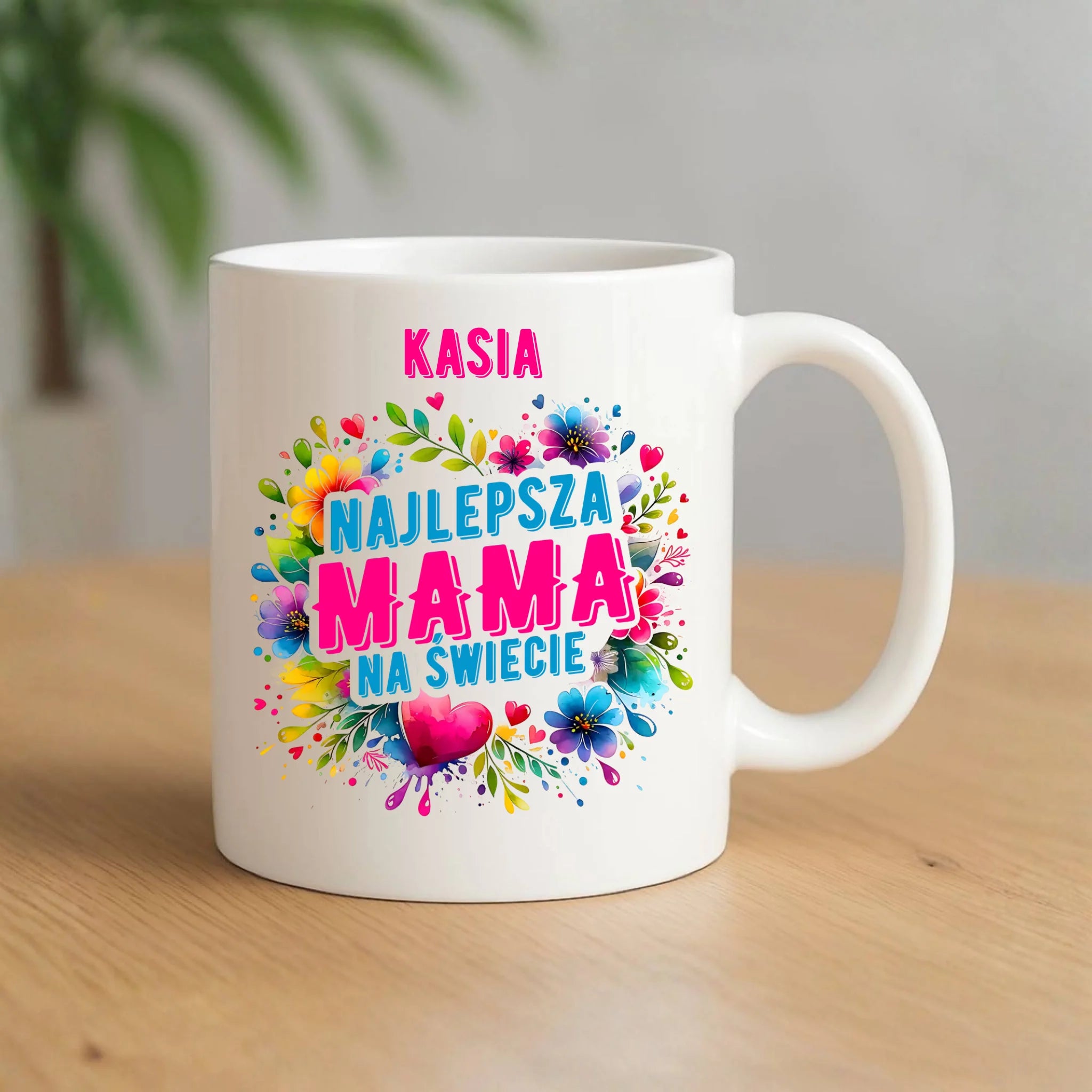 Kubek dla mamy - Najlepsza Mama - personalizowany DM15 - StoryCups.pl