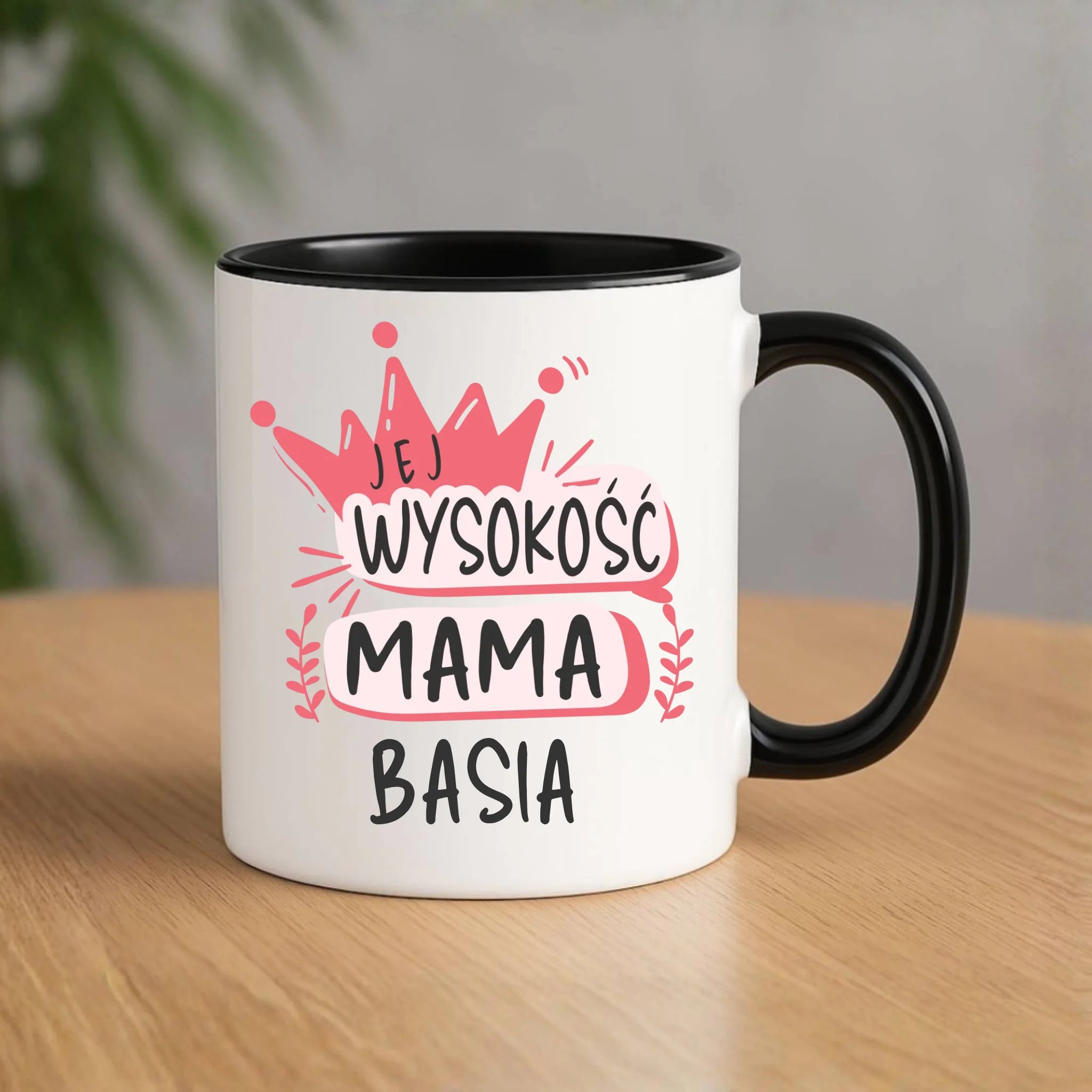 Kubek dla mamy - Jej Wysokość Mama - personalizowany DM16 - StoryCups.pl