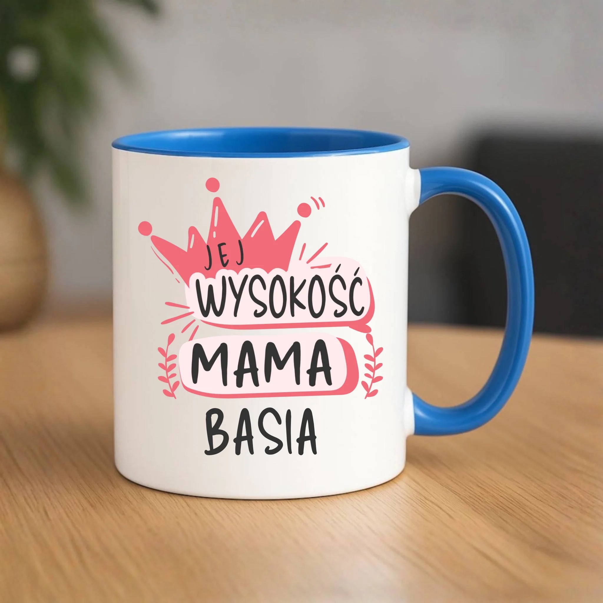Kubek dla mamy - Jej Wysokość Mama - personalizowany DM16 - StoryCups.pl