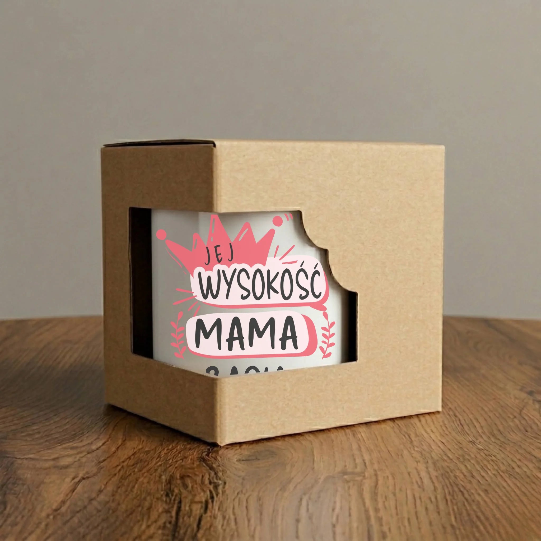 Kubek magiczny dla mamy - Jej Wysokość Mama - personalizowany DM16 - StoryCups.pl
