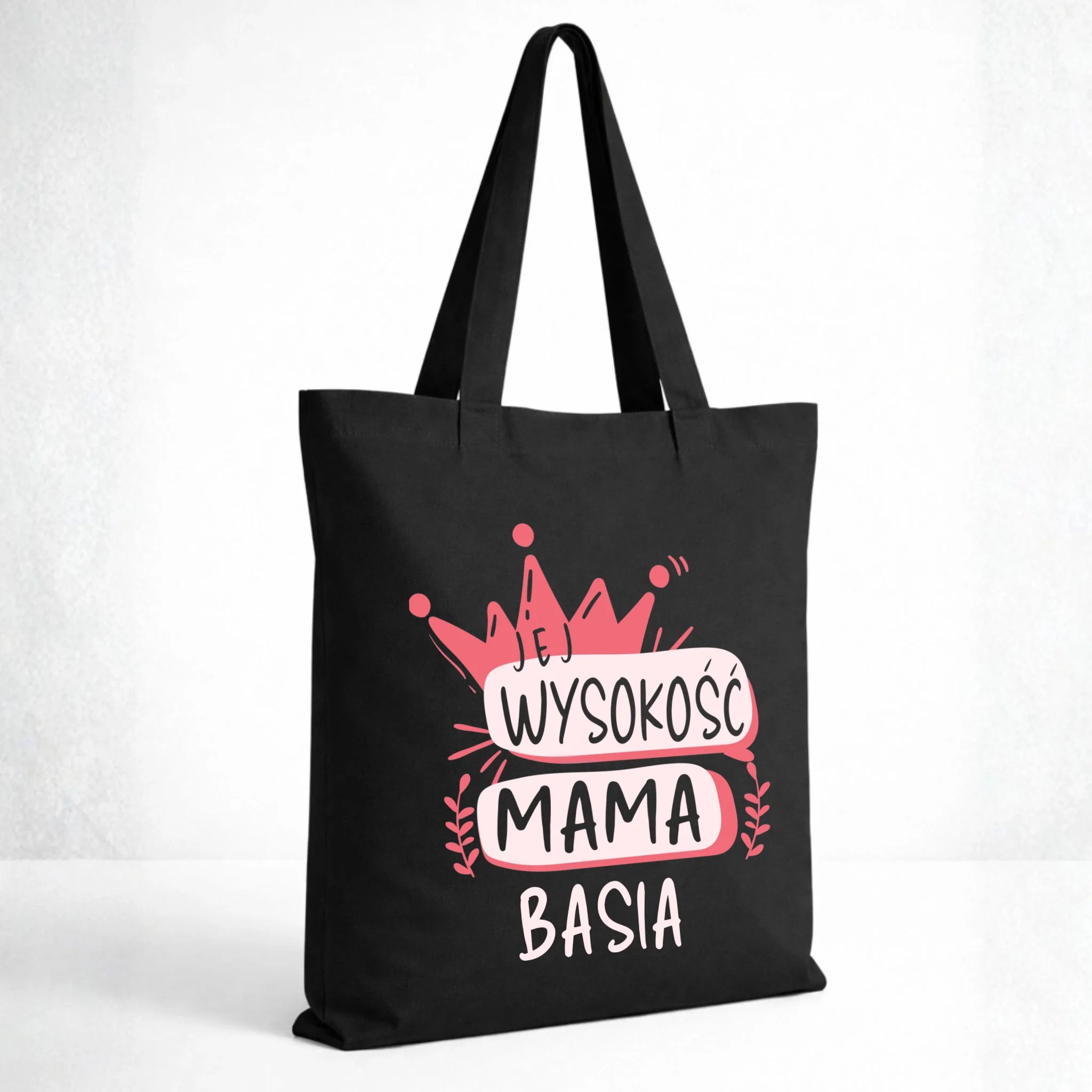 Torba dla mamy - Jej Wysokość Mama - personalizowana DM16 - StoryCups.pl