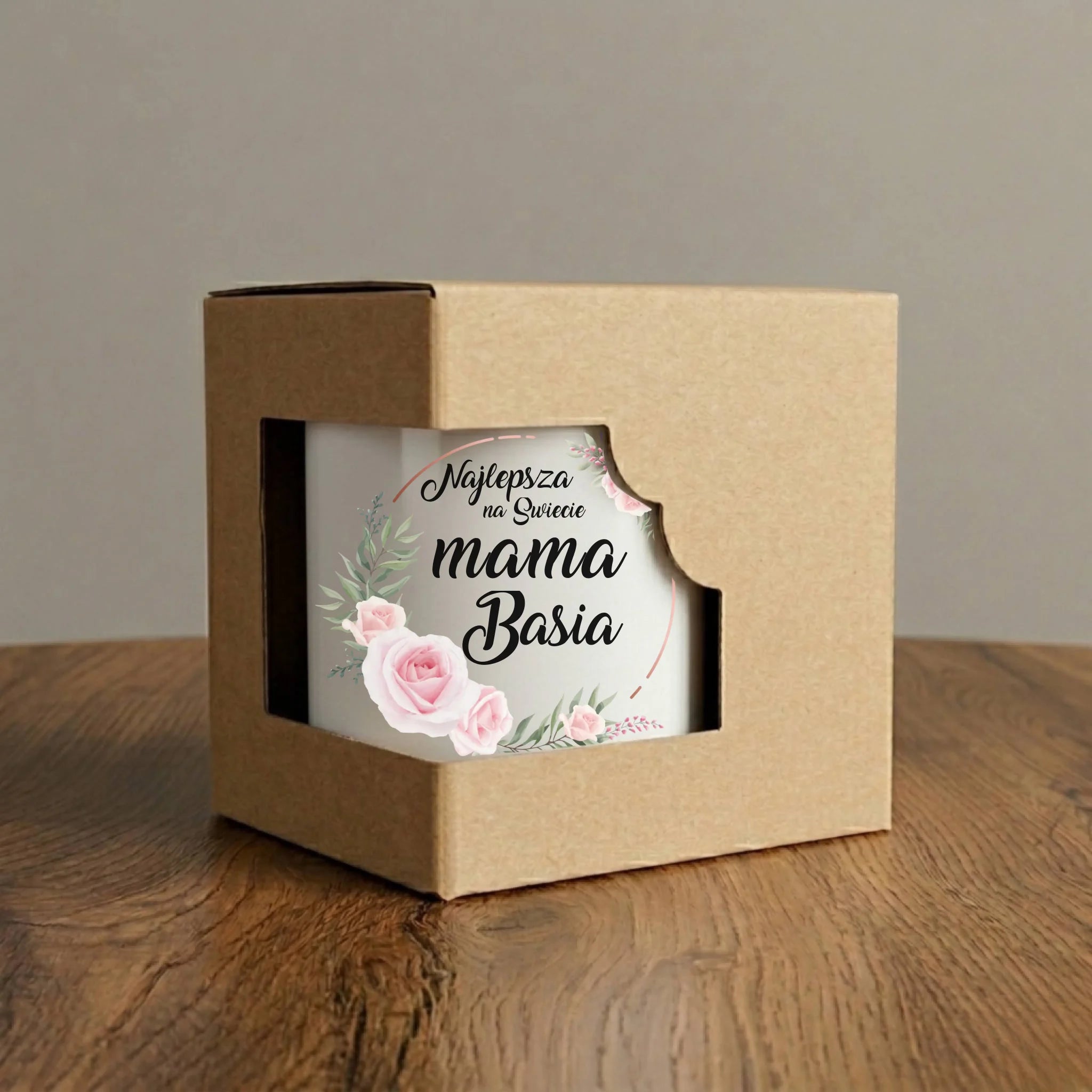 Kubek magiczny dla mamy - Najlepsza na Świecie mama - personalizowany DM17 - StoryCups.pl