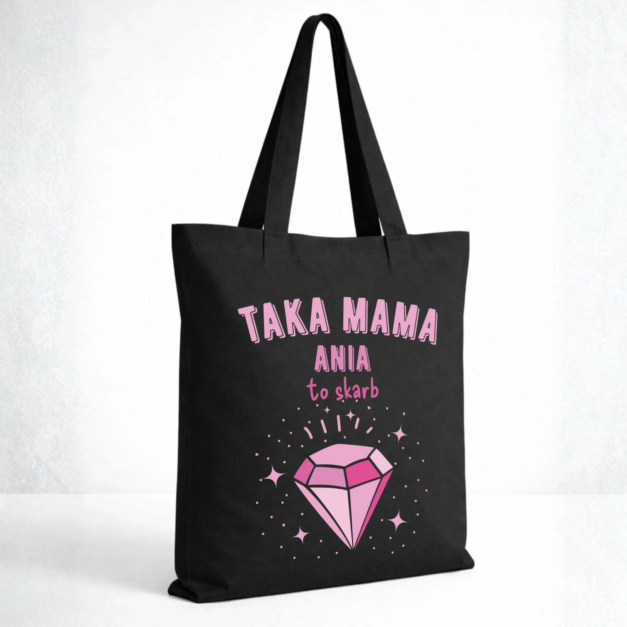 Torba z imieniem dla mamy - Taka mama to skarb - personalizowana DM18 - StoryCups.pl