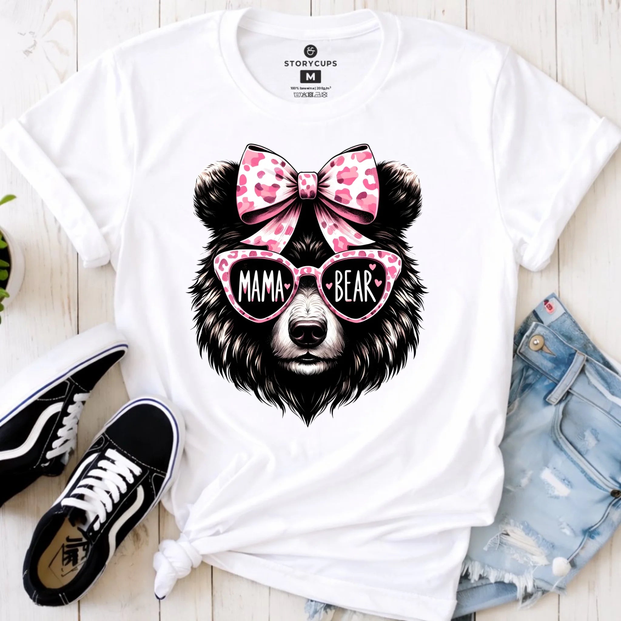 Koszulka dla mamy - Mama bear DM19 - StoryCups.pl