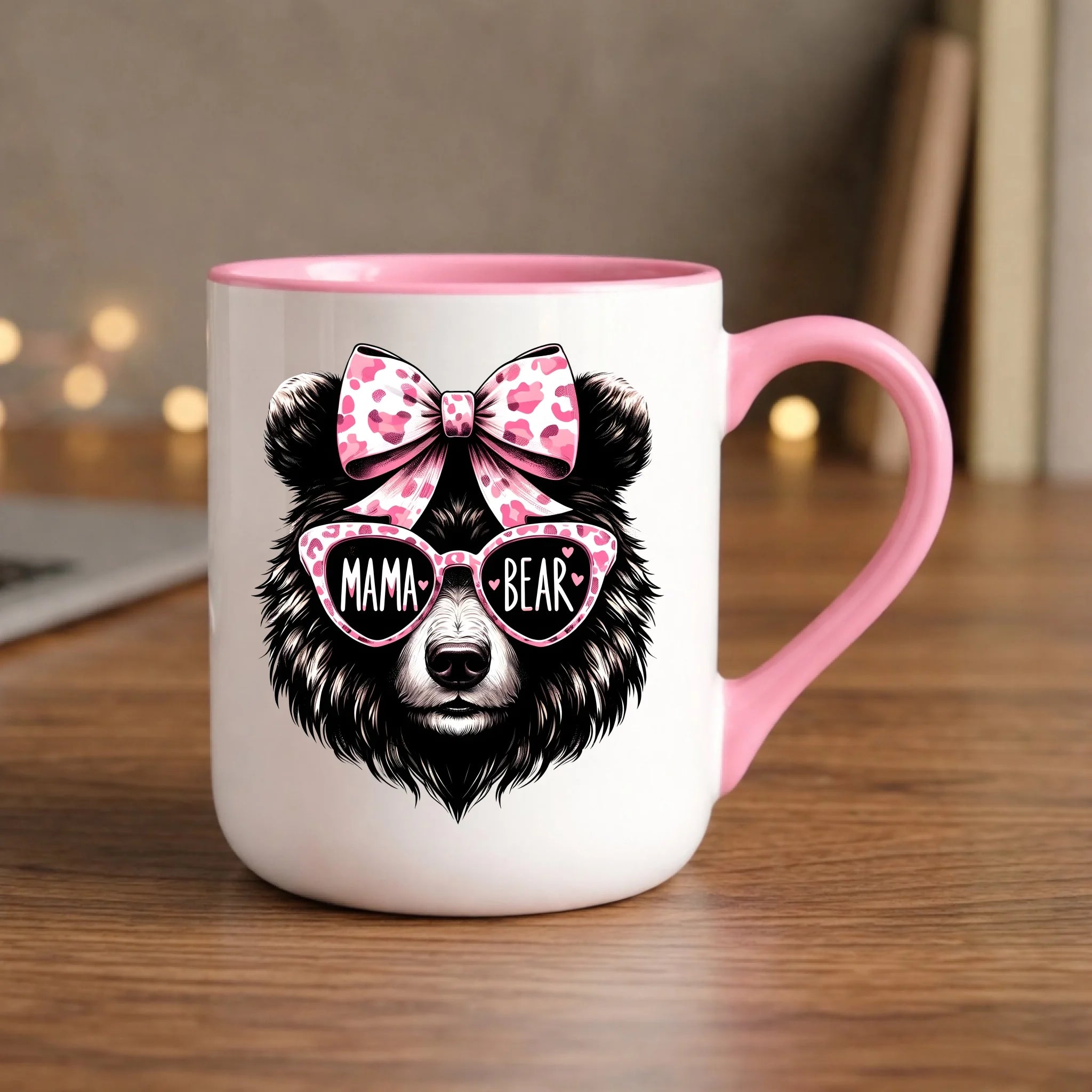 Kubek elegant dla mamy - Mama bear DM19 - StoryCups.pl
