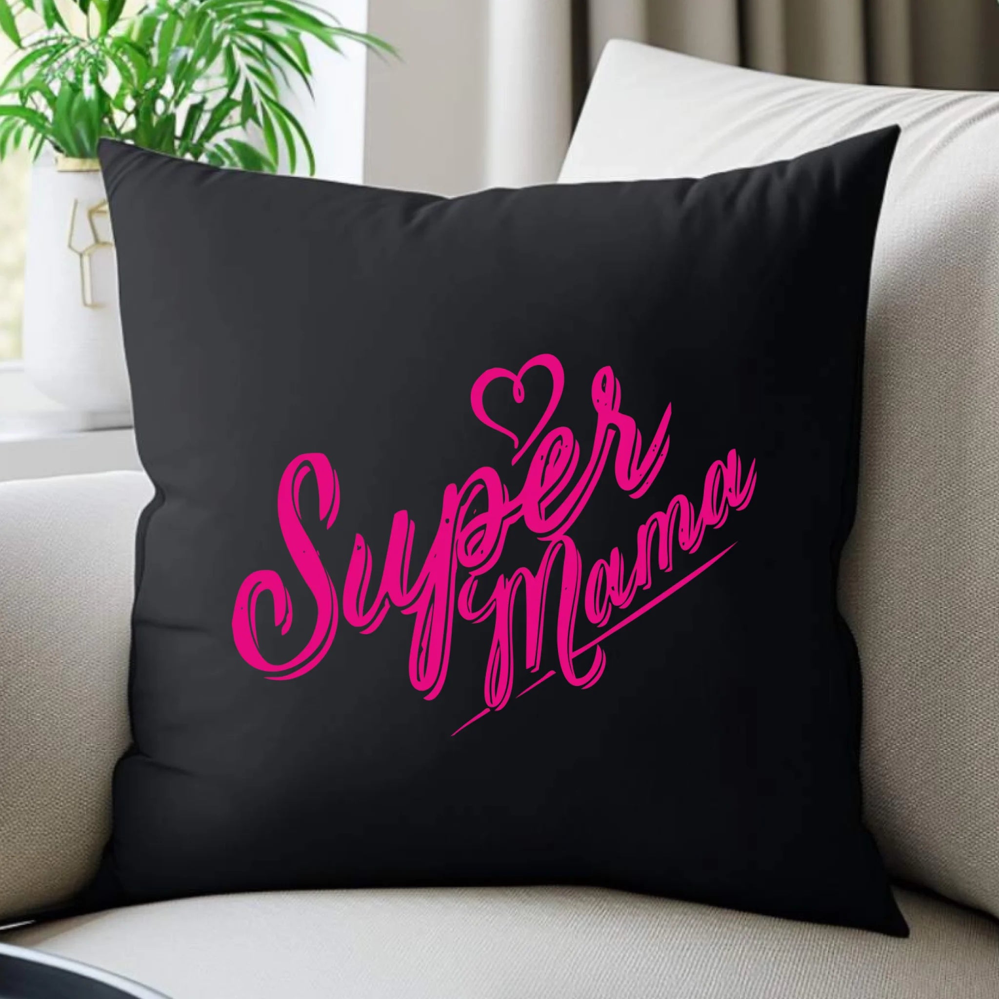 Poduszka dekoracyjna dla mamy - Super Mama DM21 - StoryCups.pl
