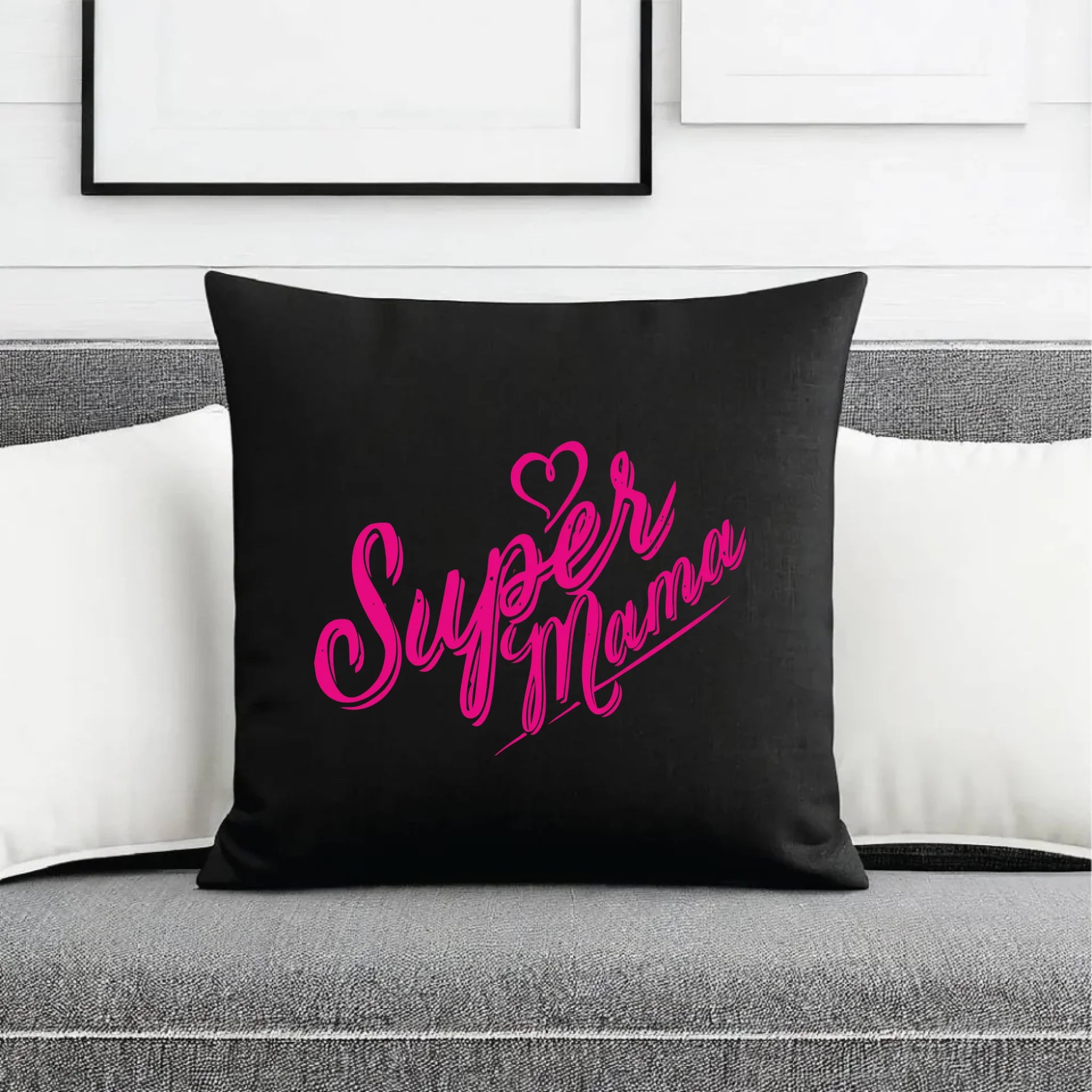 Poduszka dekoracyjna dla mamy - Super Mama DM21 - StoryCups.pl
