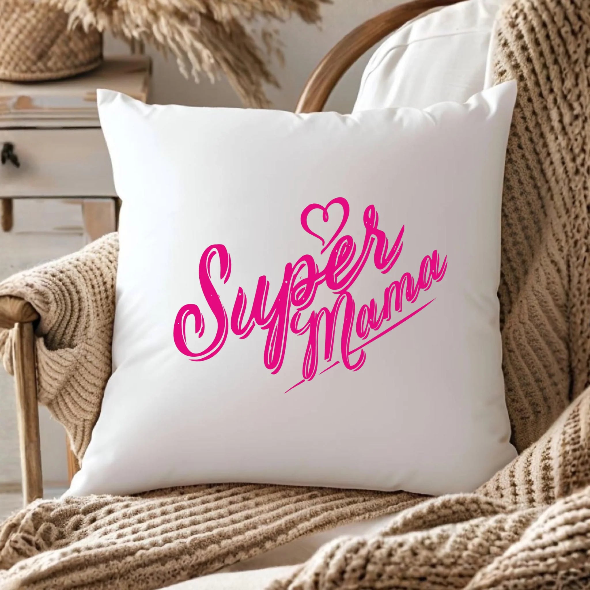 Poduszka dla mamy - Super Mama DM21 - StoryCups.pl