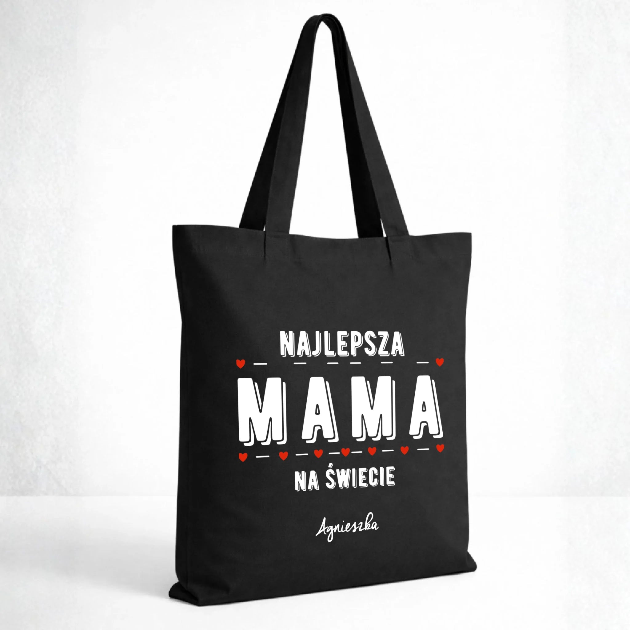 Torba z imieniem dla mamy - Najlepsza mama - personalizowana DM22 - StoryCups.pl