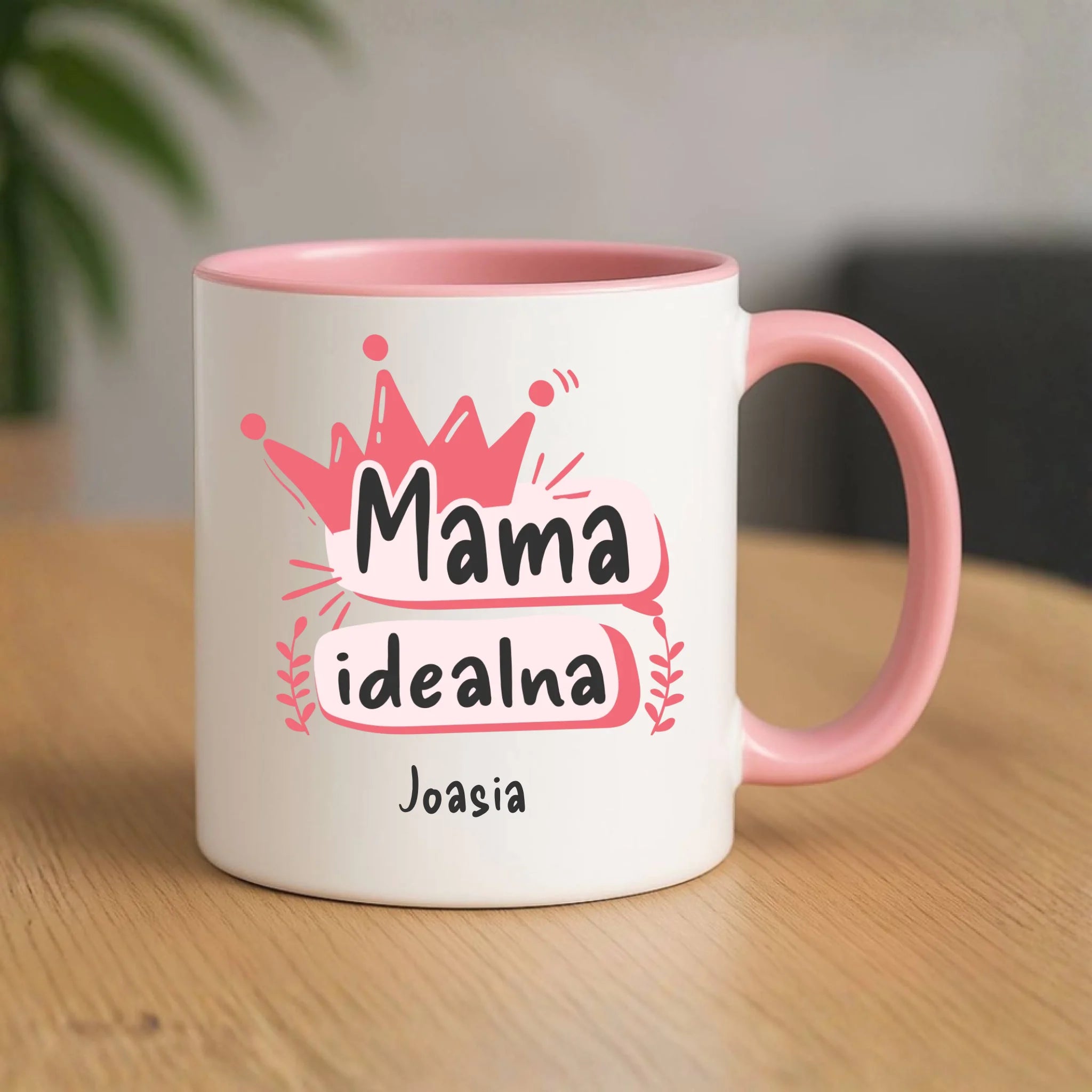 Kubek dla mamy - Mama idealna - personalizowany DM23 - StoryCups.pl