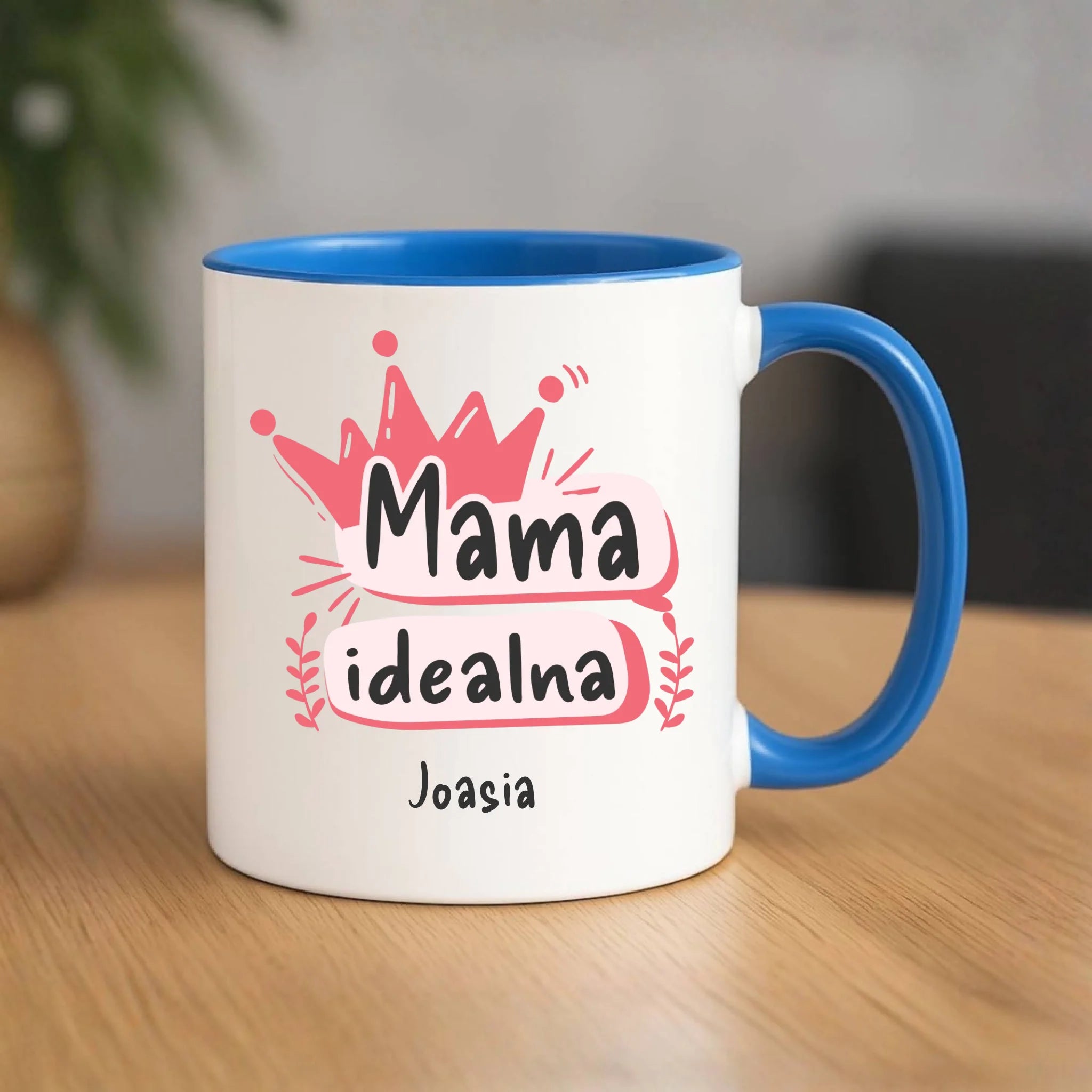 Kubek dla mamy - Mama idealna - personalizowany DM23 - StoryCups.pl