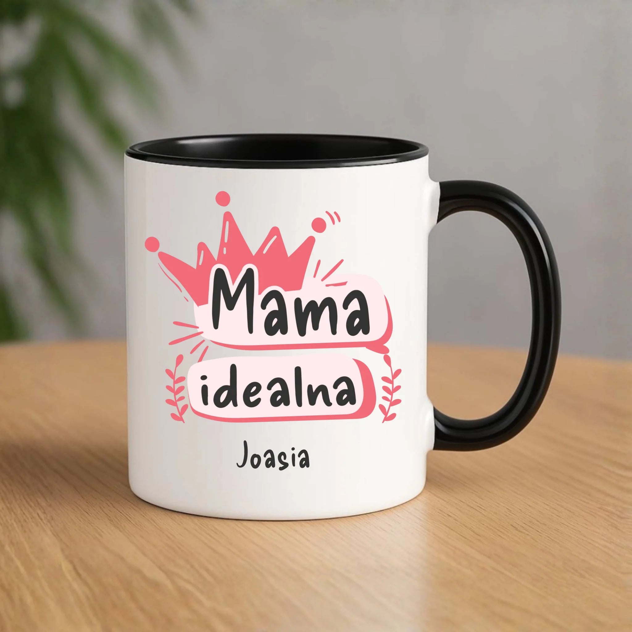 Kubek dla mamy - Mama idealna - personalizowany DM23 - StoryCups.pl