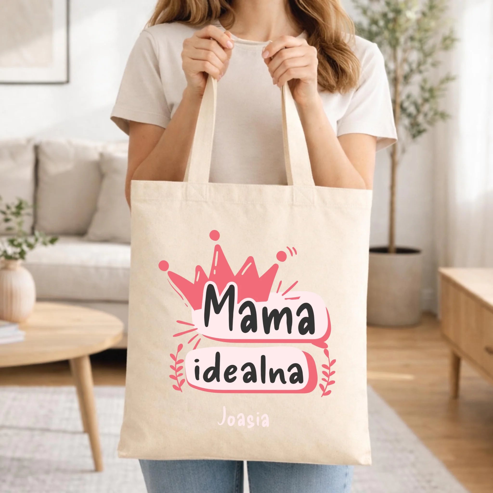 Torba dla mamy - Mama idealna - personalizowana DM23 - StoryCups.pl