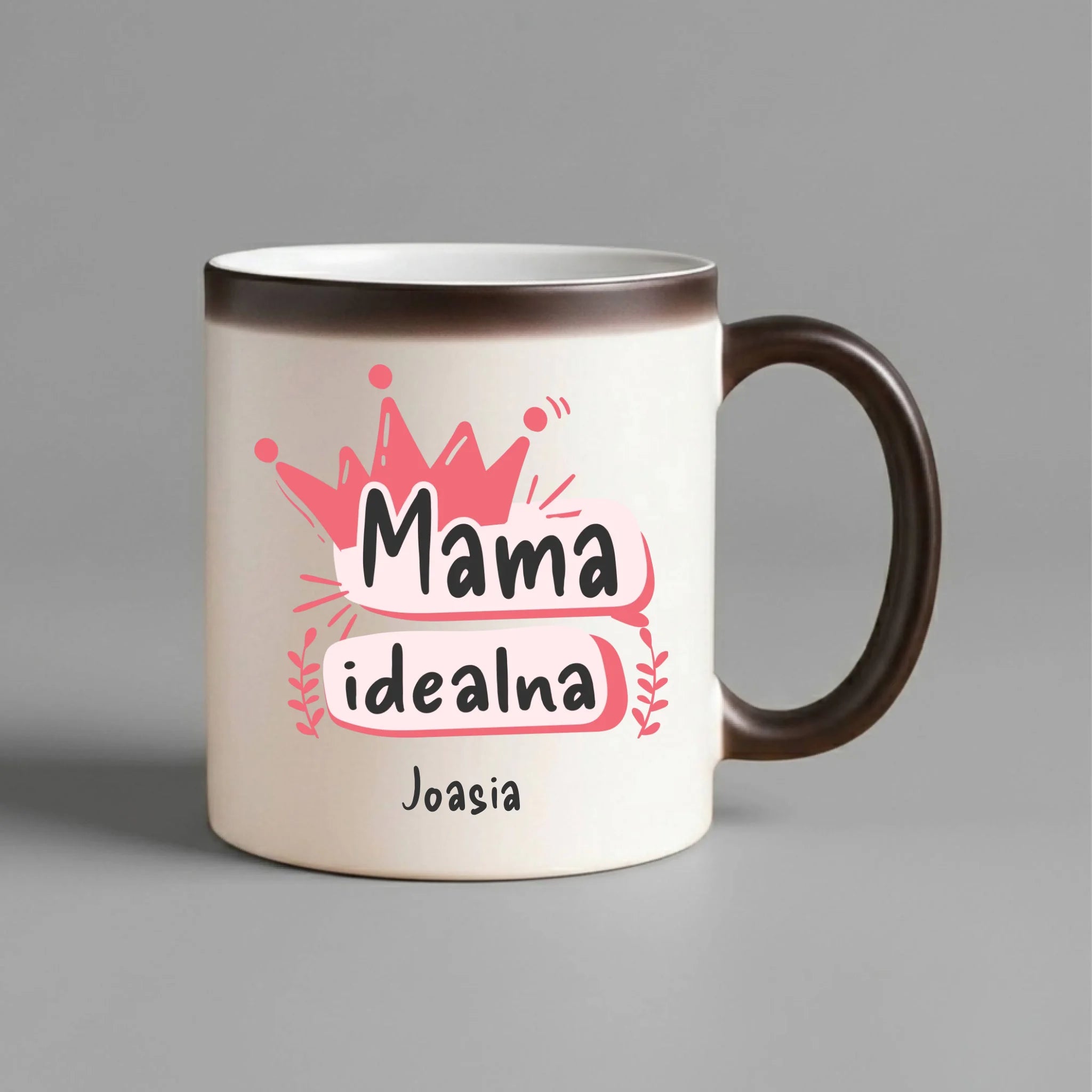 Kubek magiczny dla mamy - Mama idealna - personalizowany DM23 - StoryCups.pl