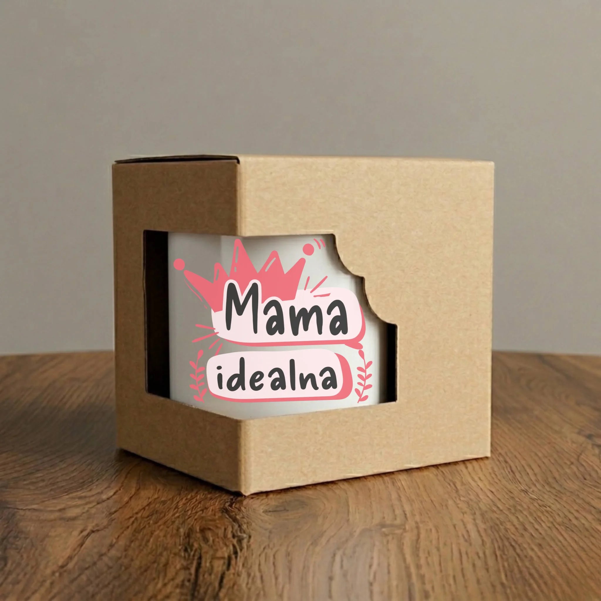 Kubek magiczny dla mamy - Mama idealna - personalizowany DM23 - StoryCups.pl