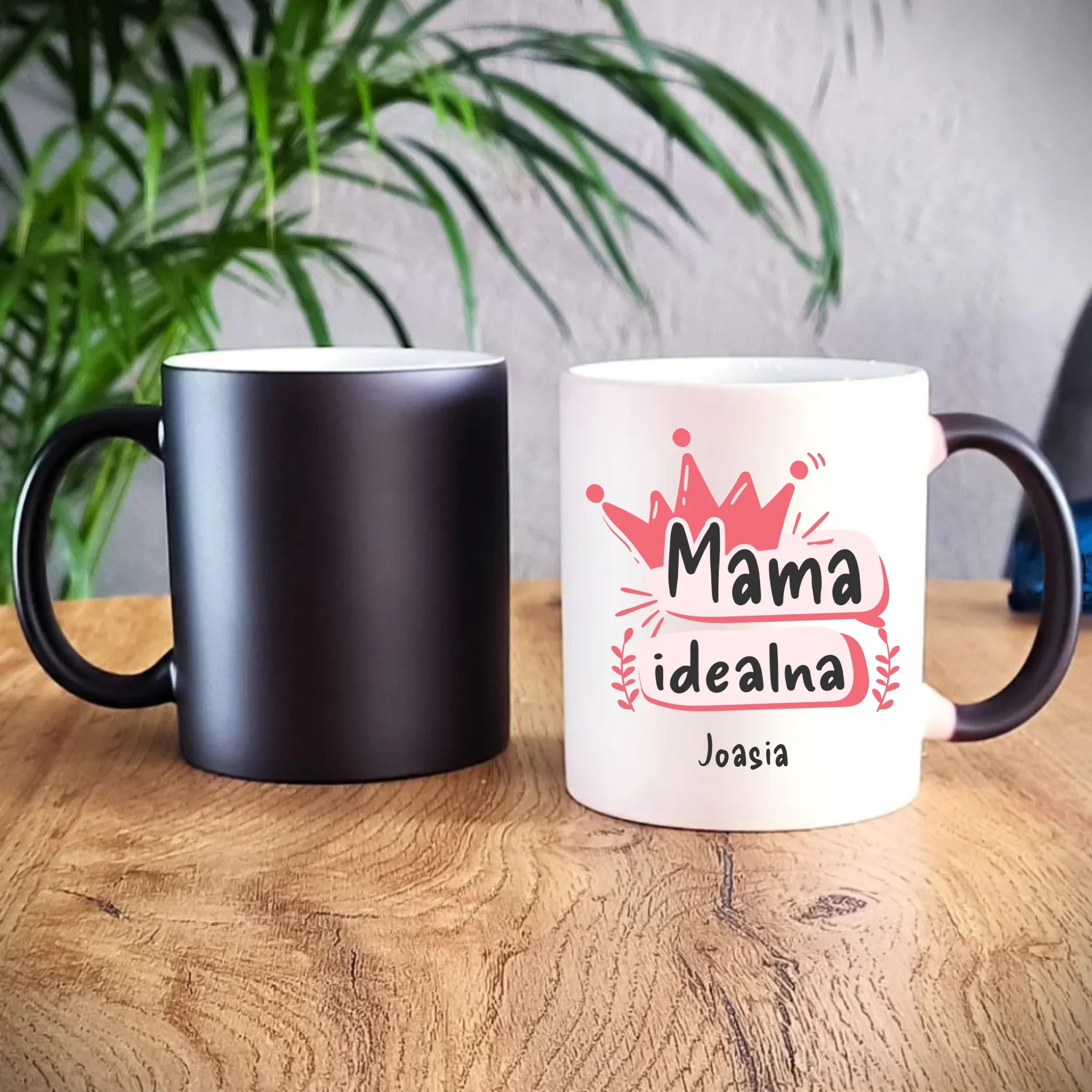 Kubek magiczny dla mamy - Mama idealna - personalizowany DM23 - StoryCups.pl