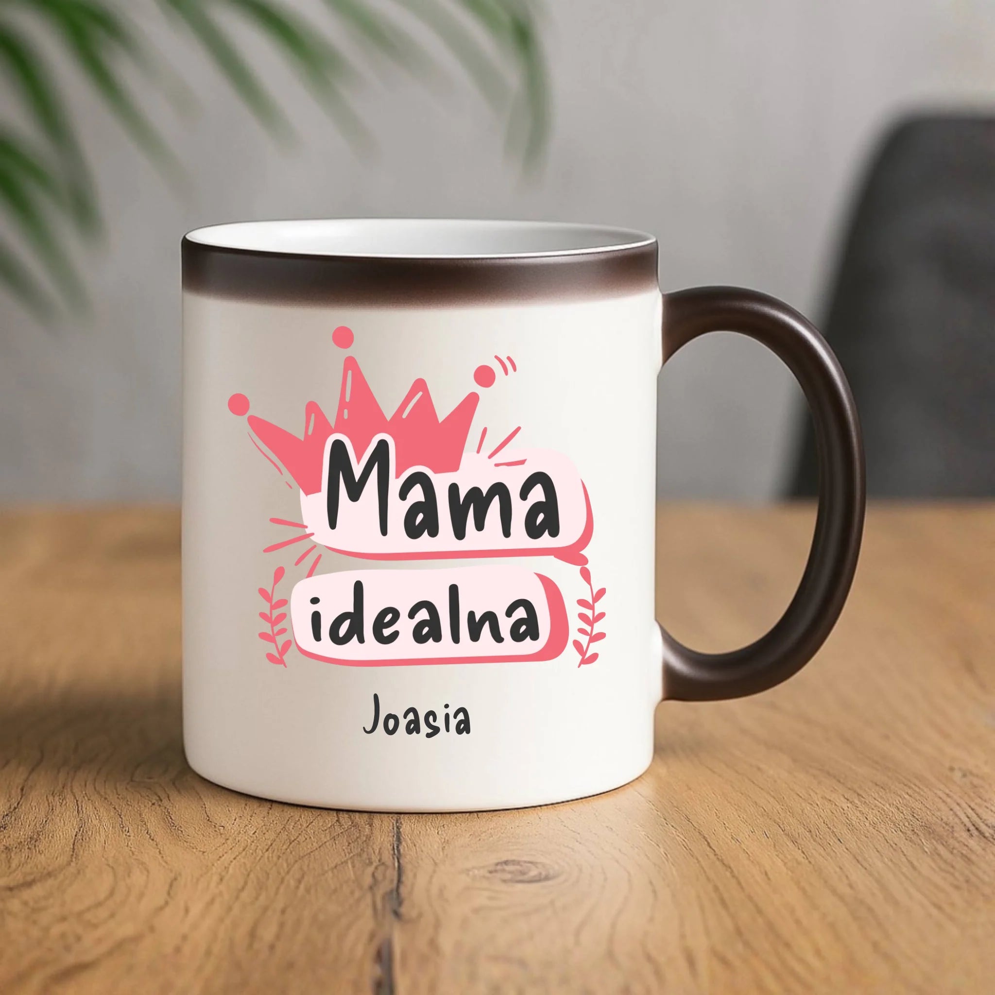 Kubek magiczny dla mamy - Mama idealna - personalizowany DM23 - StoryCups.pl