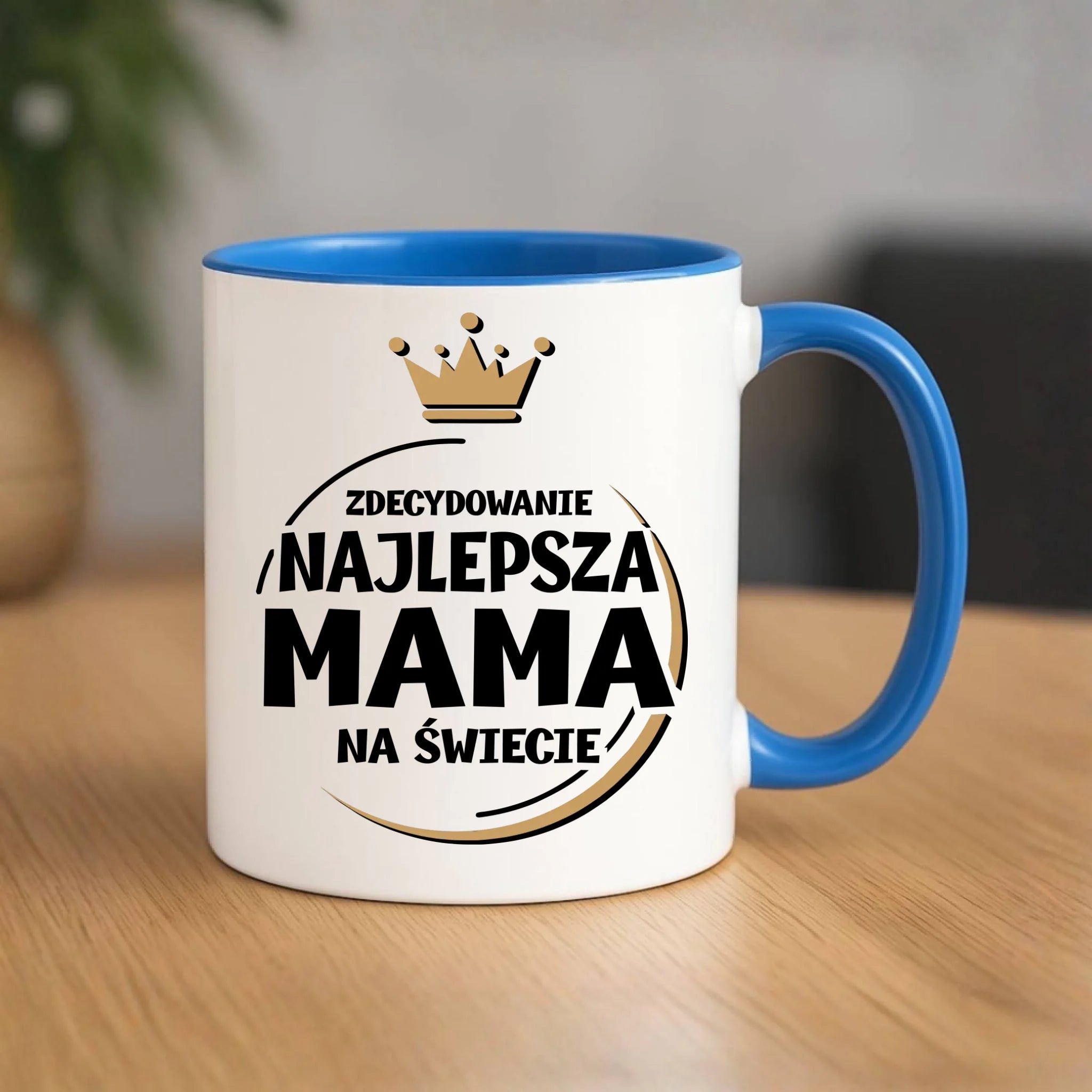 Kubek dla mamy - Zdecydowanie najlepsza mama na świecie DM25 - StoryCups.pl