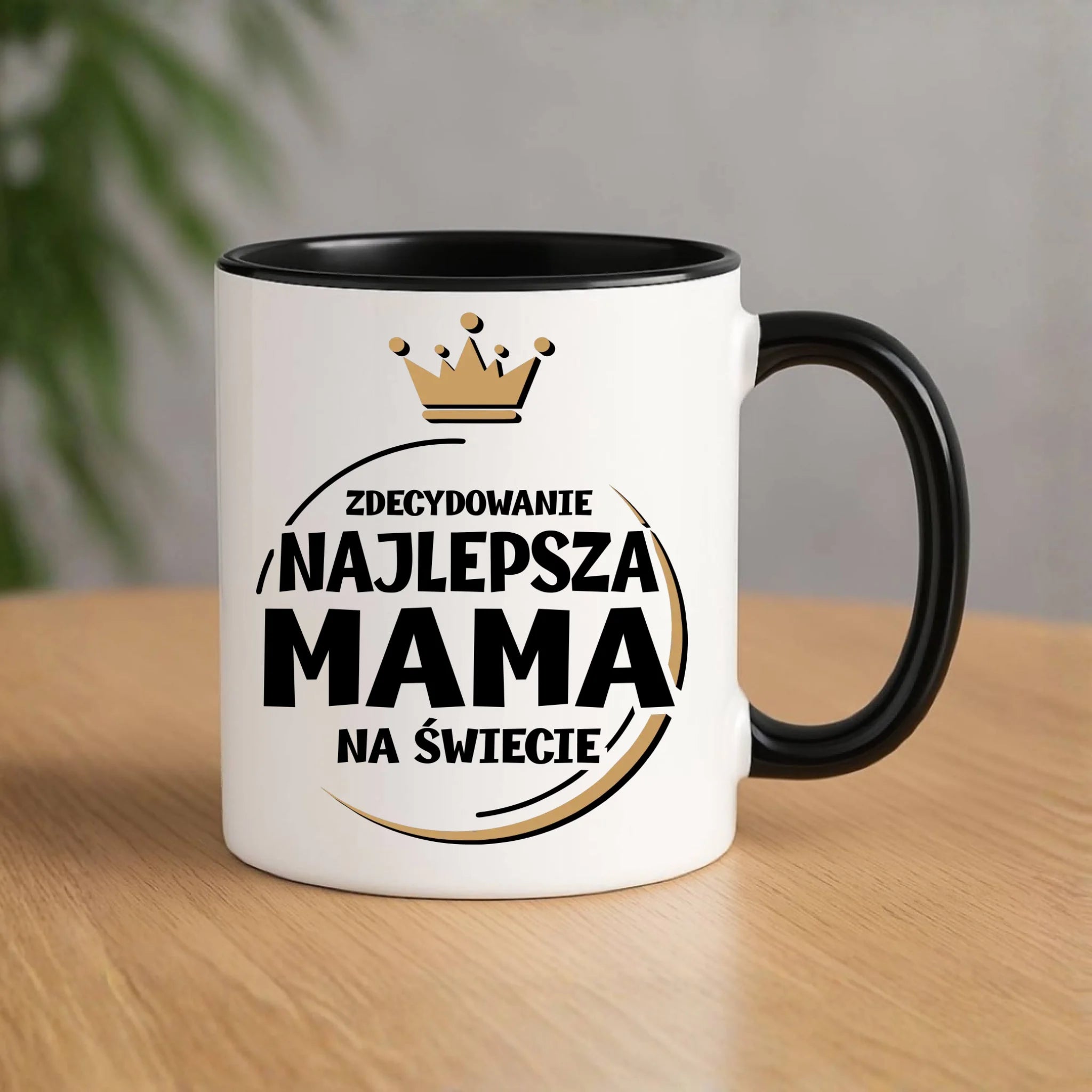 Kubek dla mamy - Zdecydowanie najlepsza mama na świecie DM25 - StoryCups.pl