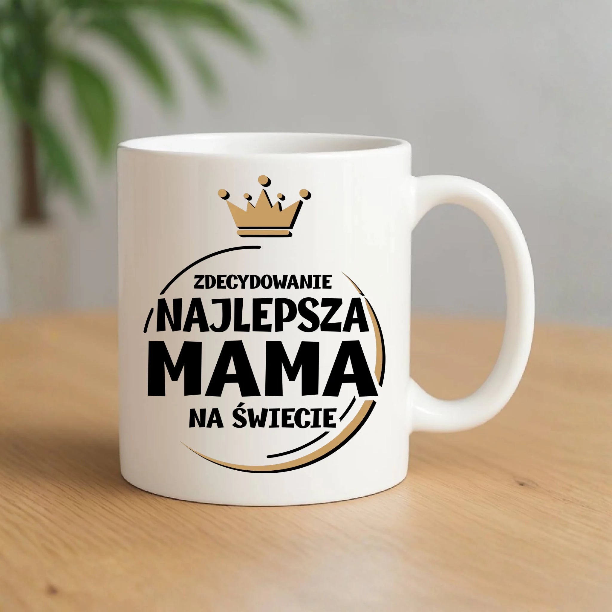 Kubek dla mamy - Zdecydowanie najlepsza mama na świecie DM25 - StoryCups.pl