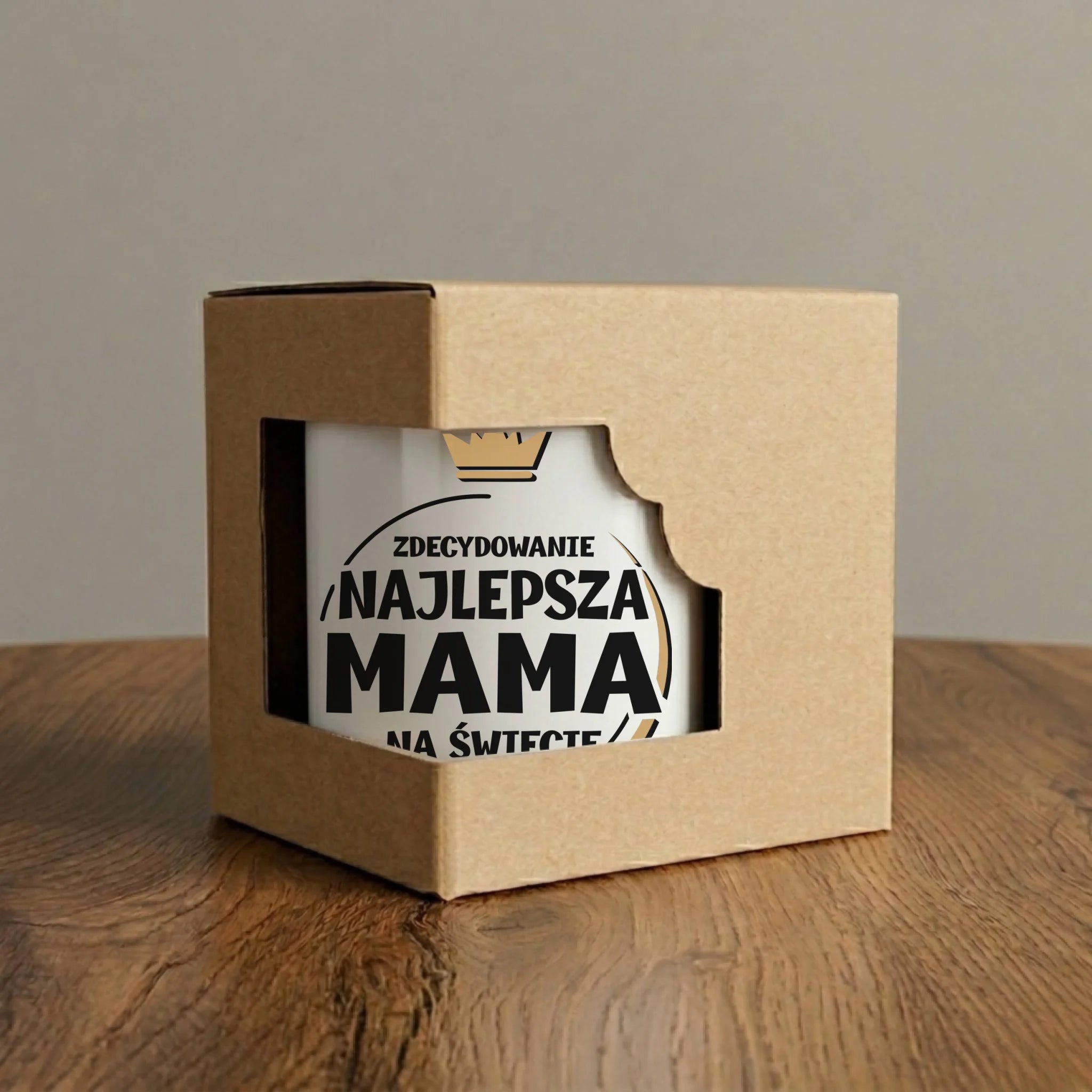 Kubek magiczny dla mamy - Zdecydowanie najlepsza mama na świecie DM25 - StoryCups.pl