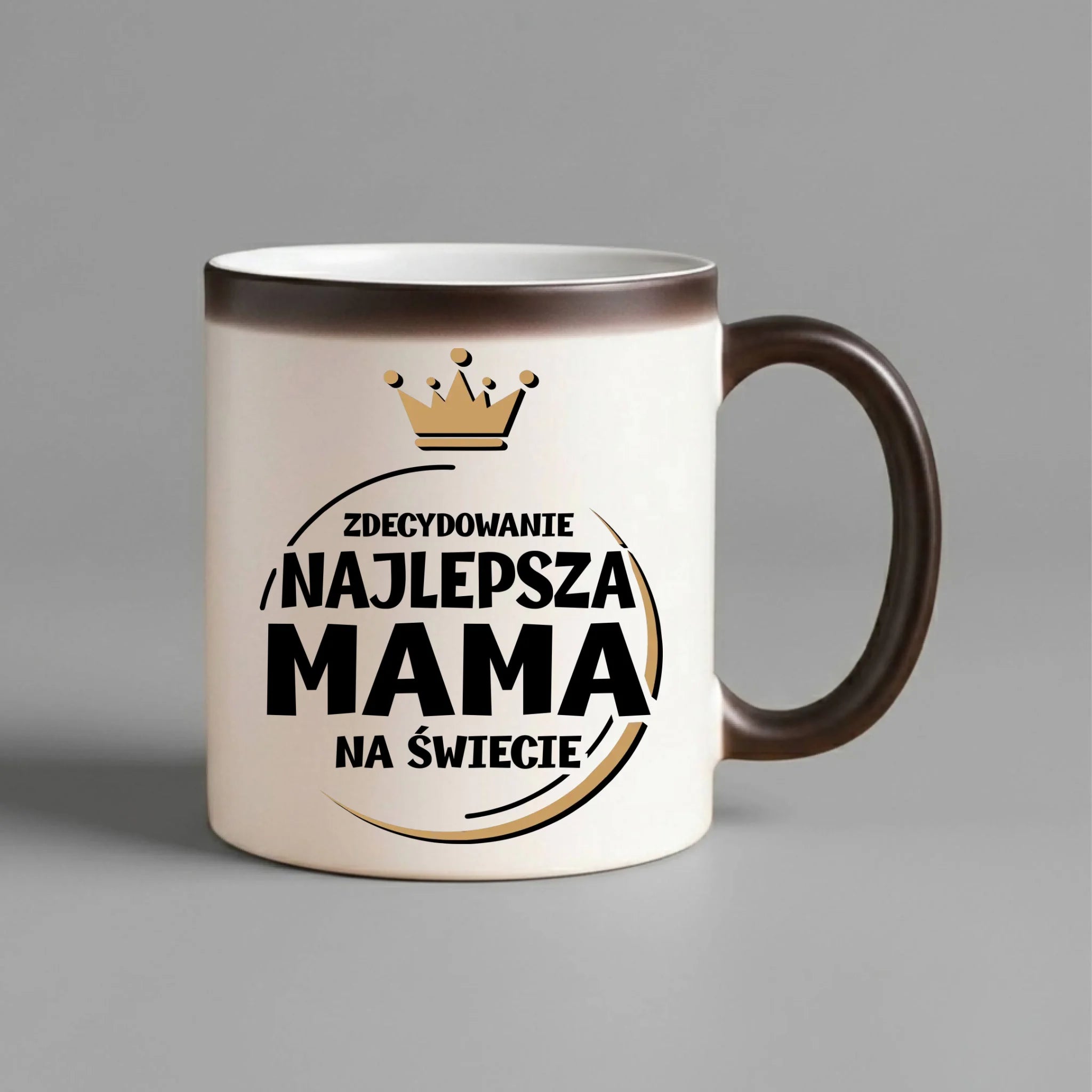 Kubek magiczny dla mamy - Zdecydowanie najlepsza mama na świecie DM25 - StoryCups.pl