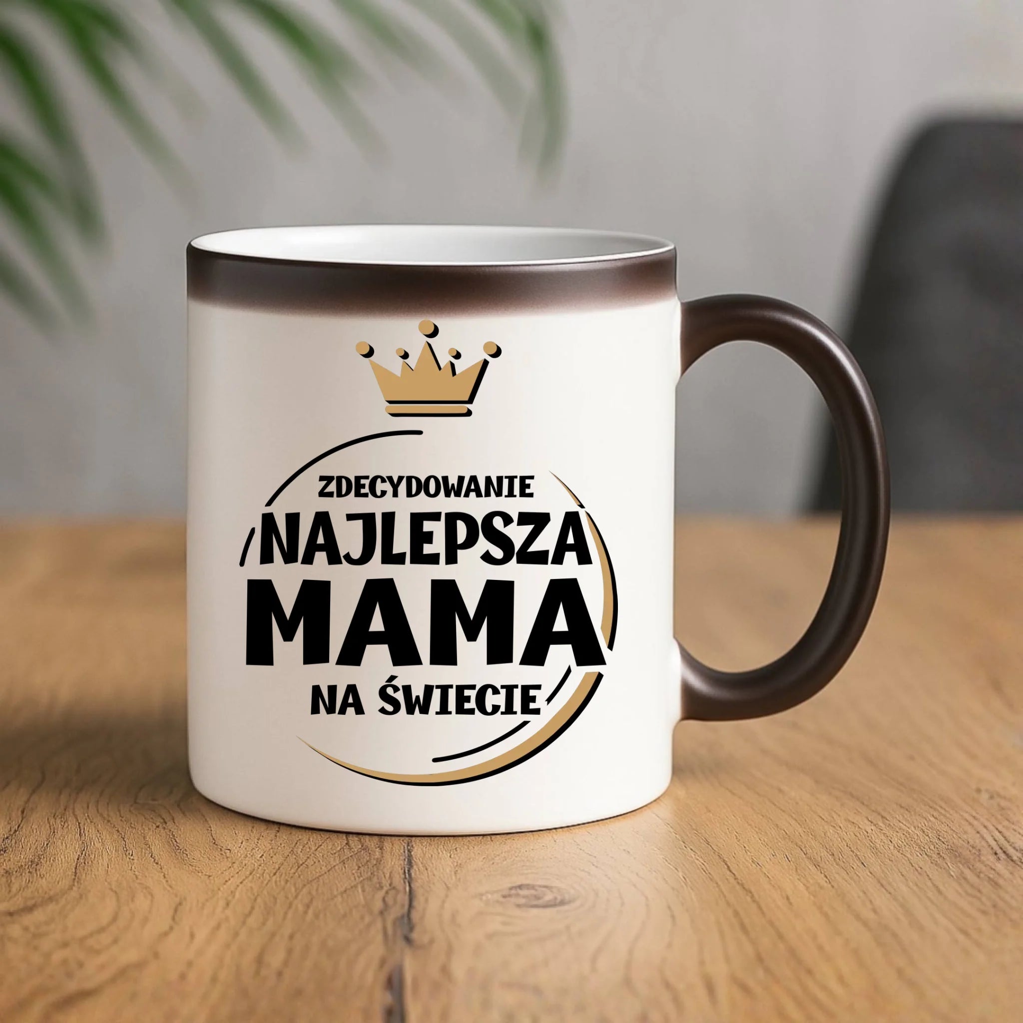 Kubek magiczny dla mamy - Zdecydowanie najlepsza mama na świecie DM25 - StoryCups.pl