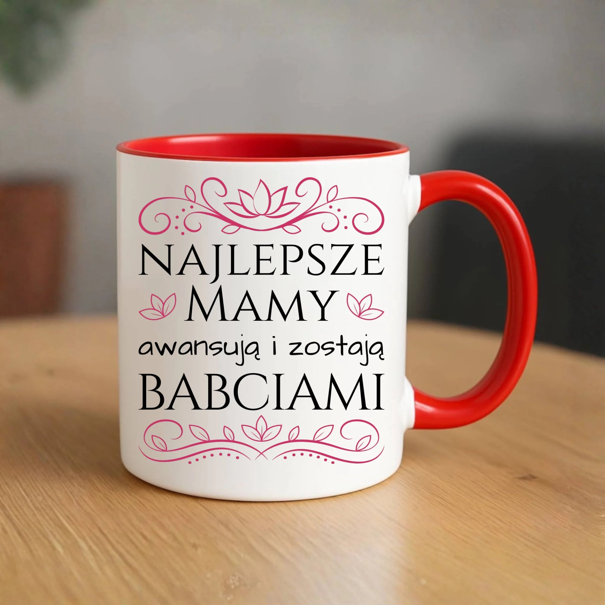 Kubek dla mamy - przyszłej babci - Najlepsze mamy awansują i zostają babciami DM26 - StoryCups.pl