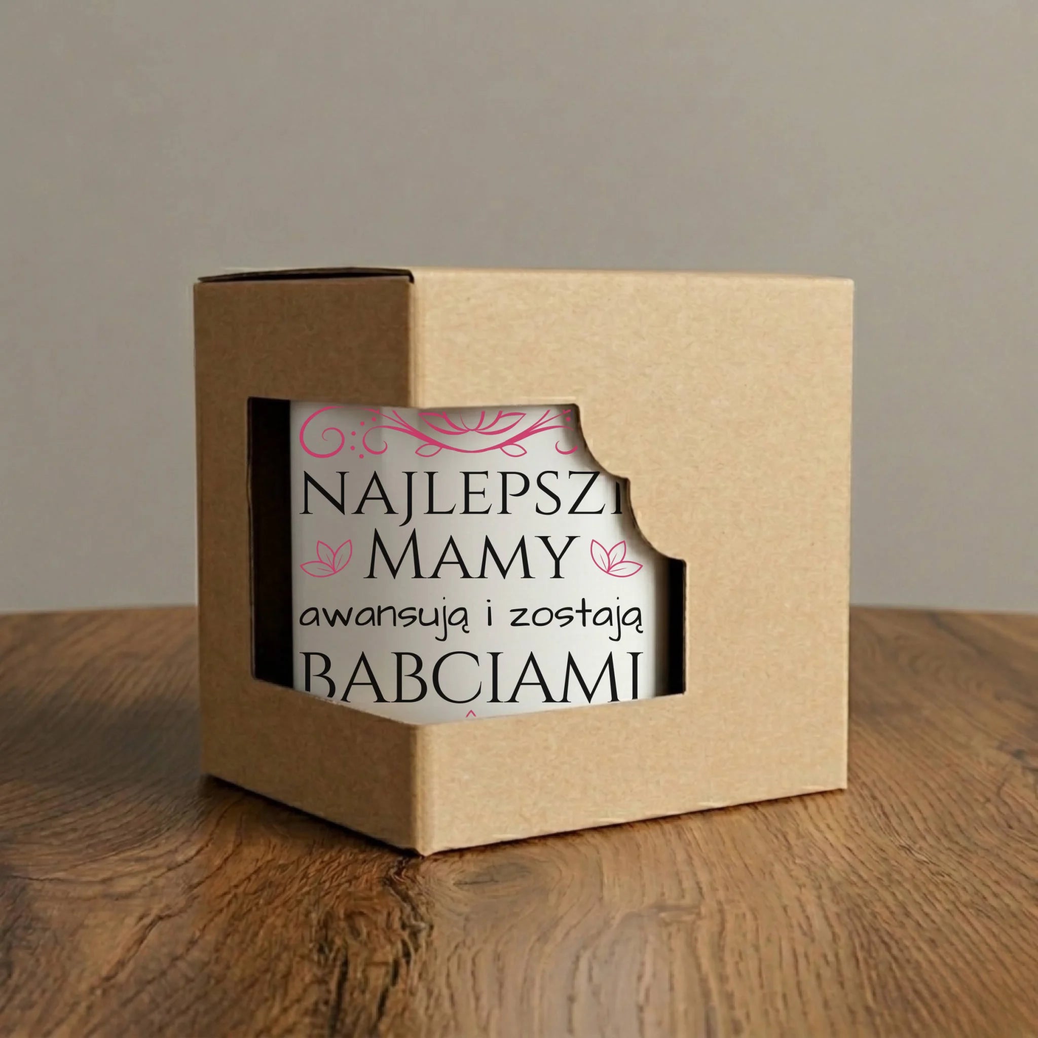 Kubek magiczny dla mamy - przyszłej babci - Najlepsze mamy awansują i zostają babciami DM26 - StoryCups.pl