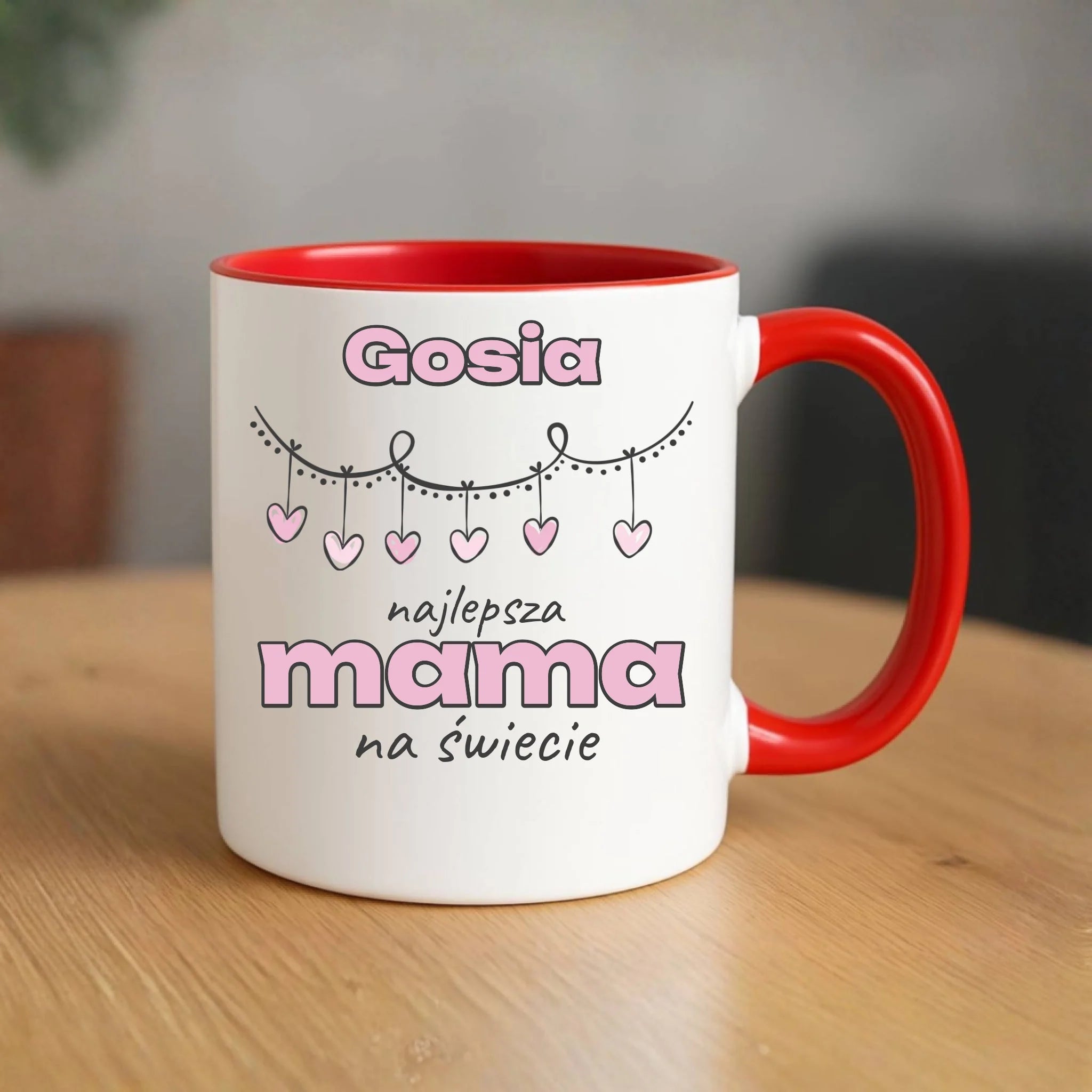 Kubek dla mamy - Najlepsza Mama - personalizowany DM27 - StoryCups.pl