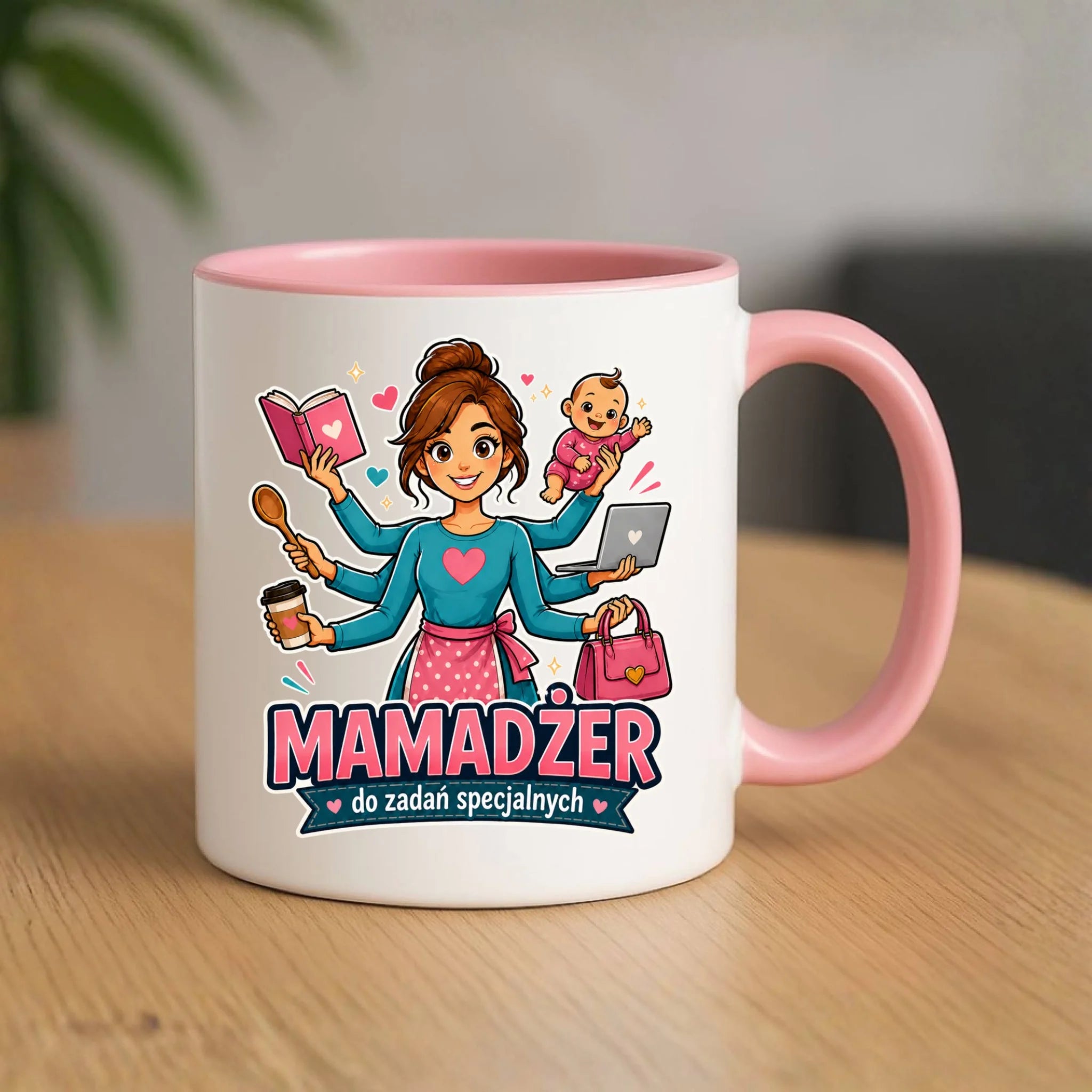 Kubek dla mamy - Mamadżer do zadań specjalnych DM28 - StoryCups.pl