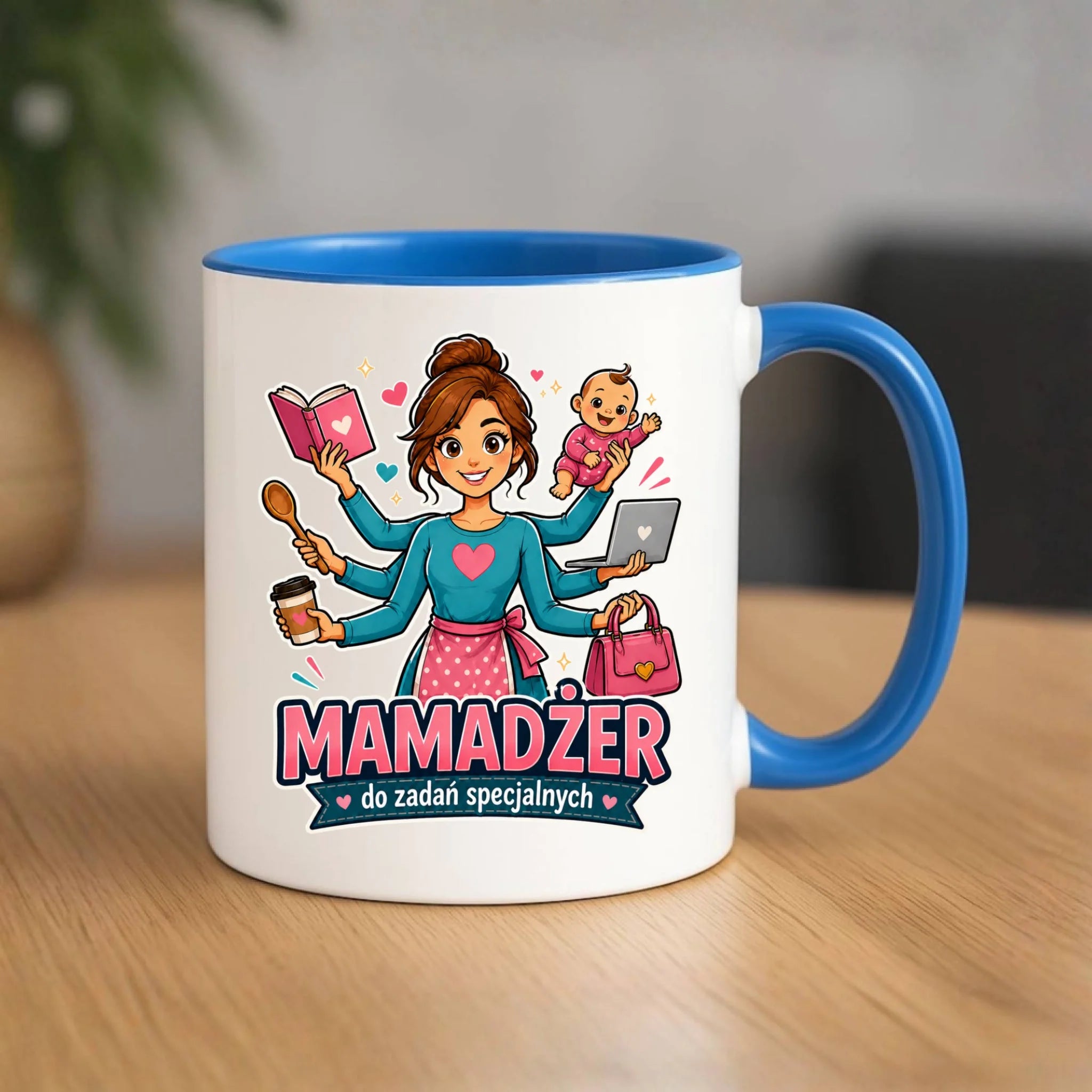 Kubek dla mamy - Mamadżer do zadań specjalnych DM28 - StoryCups.pl