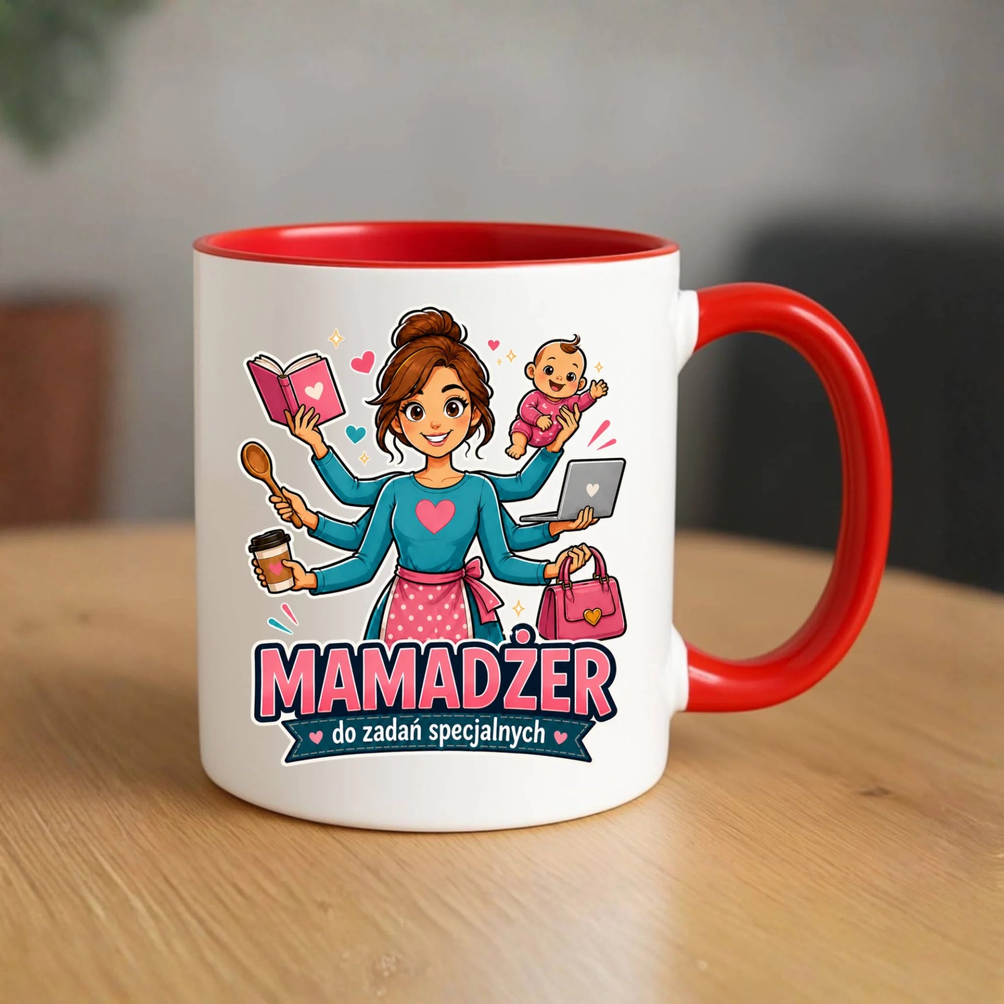 Kubek dla mamy - Mamadżer do zadań specjalnych DM28 - StoryCups.pl