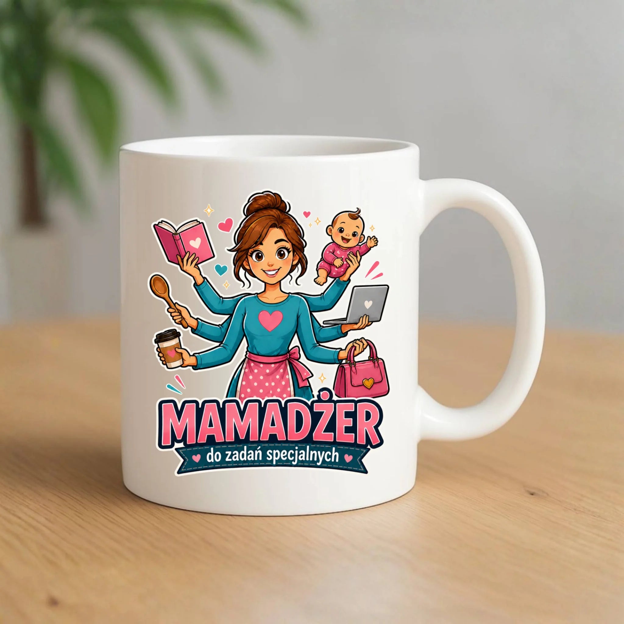 Kubek dla mamy - Mamadżer do zadań specjalnych DM28 - StoryCups.pl