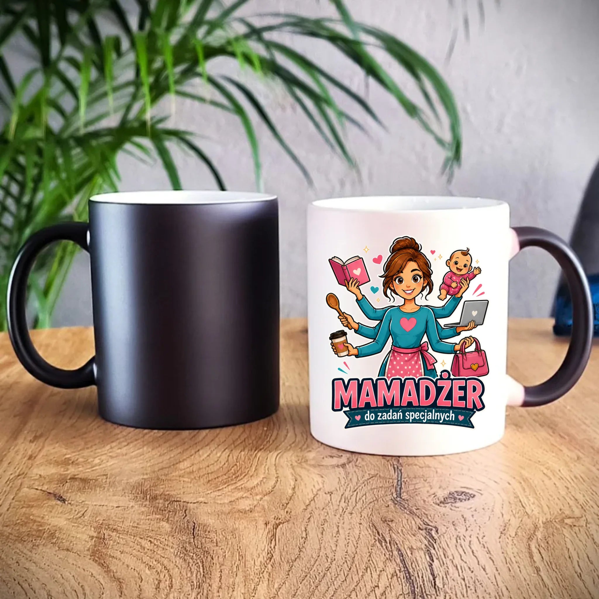 Kubek magiczny dla mamy - Mamadżer do zadań specjalnych DM28 - StoryCups.pl